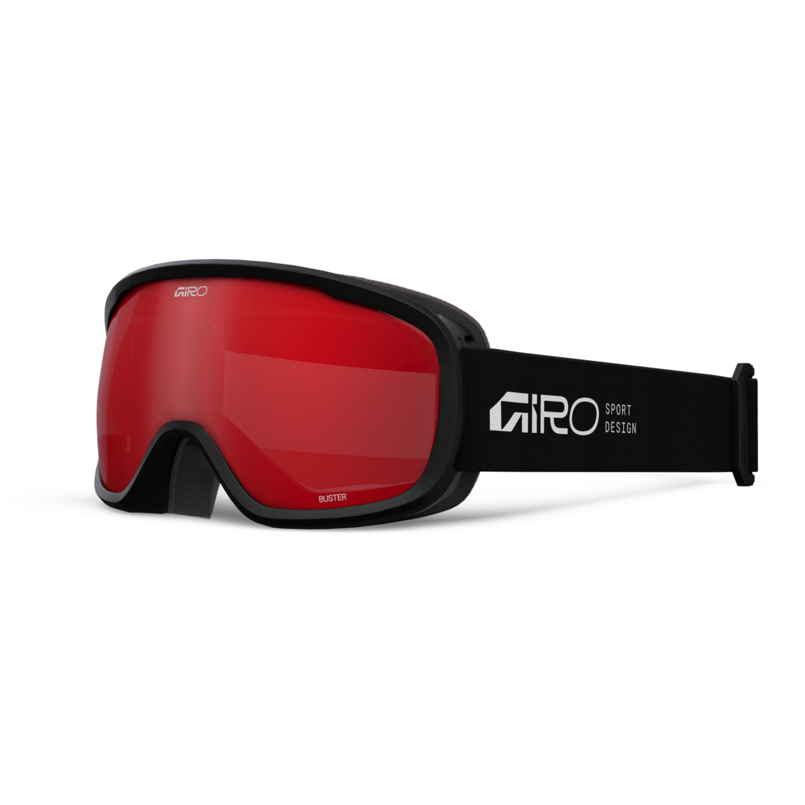 Giro Buster Flash Goggle JungenMädchenUnisex rot, Grösse one size