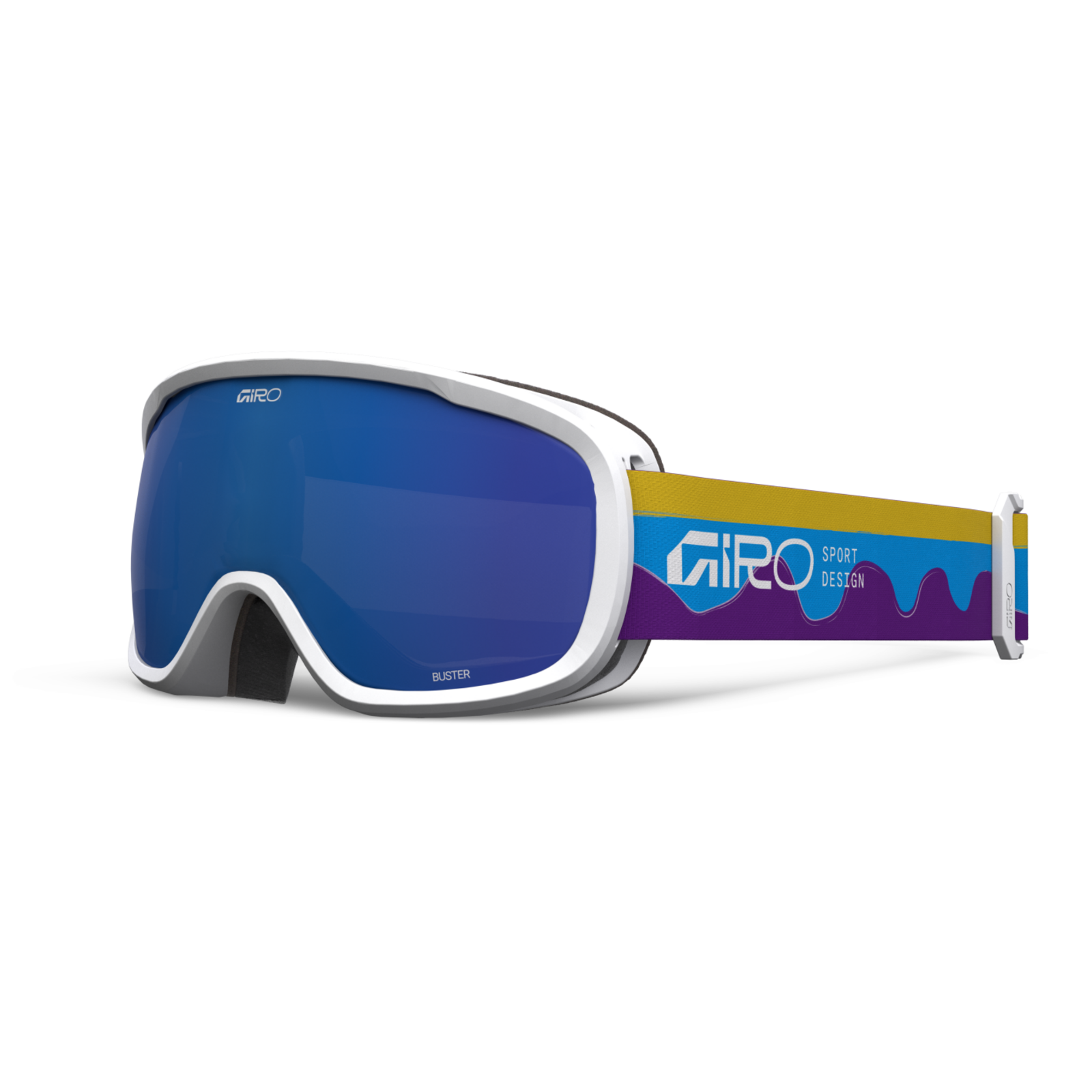 Giro Buster Flash Goggle Unisex blau, Grösse one size