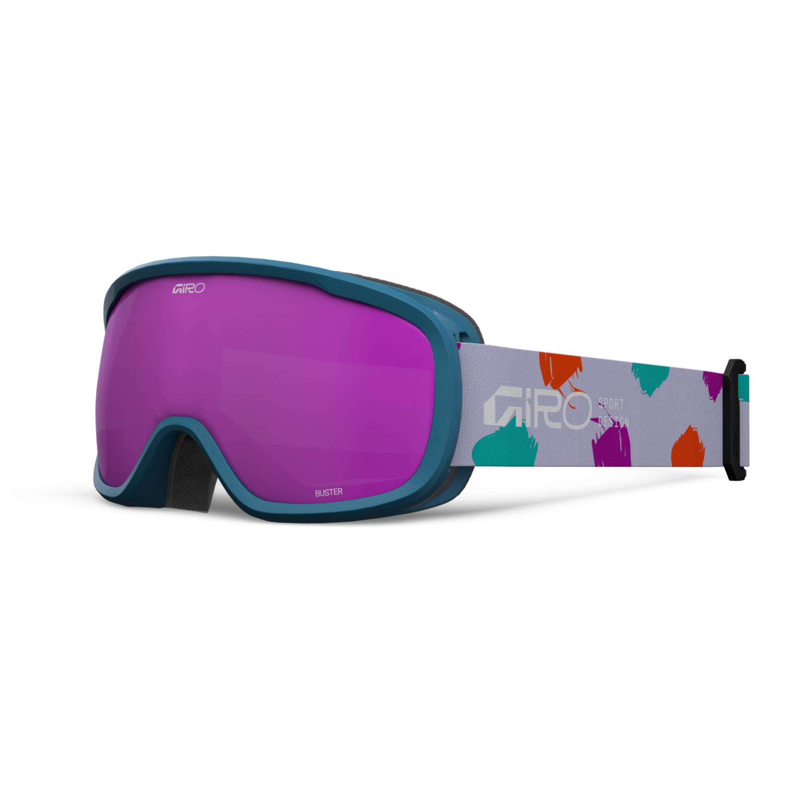 Giro Buster Flash Goggle JungenMädchenUnisex violett, Grösse one size