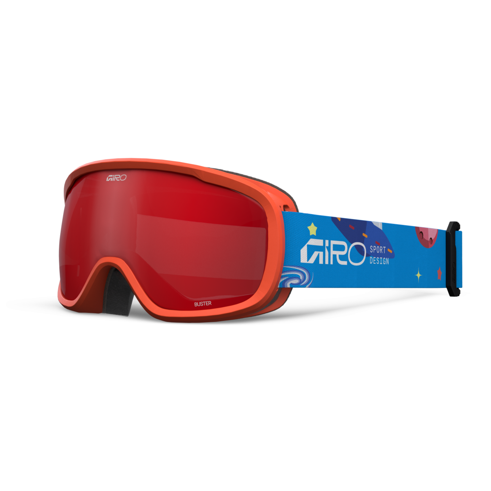 Giro Buster Flash Goggle unisex orange, Grösse one size