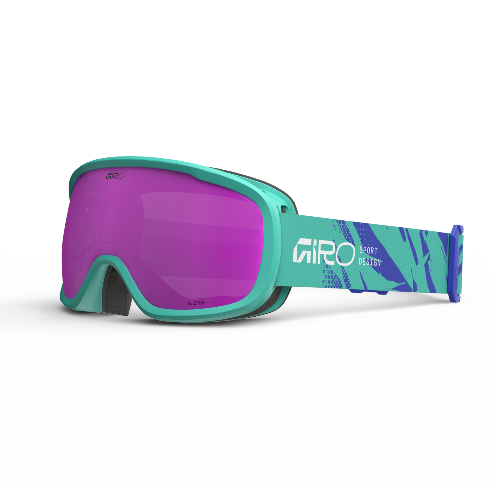 Giro Buster Flash Goggle unisex blau, Grösse one size