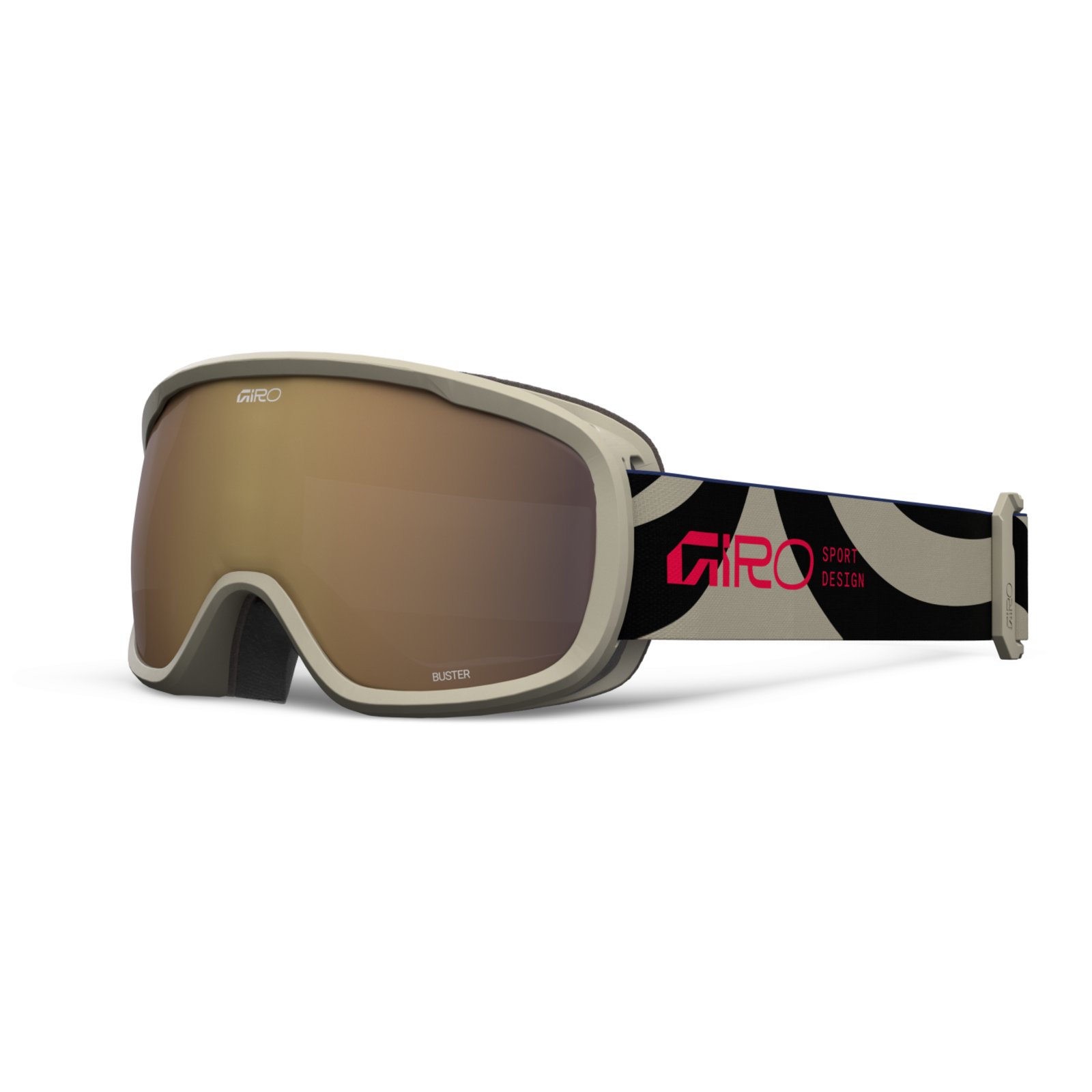 Giro Buster Basic Goggle unisex schwarz, Grösse one size