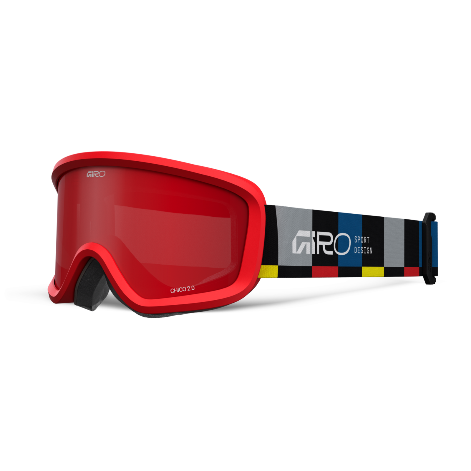 Giro Chico 2.0 Flash Goggle Unisex rot, Grösse one size