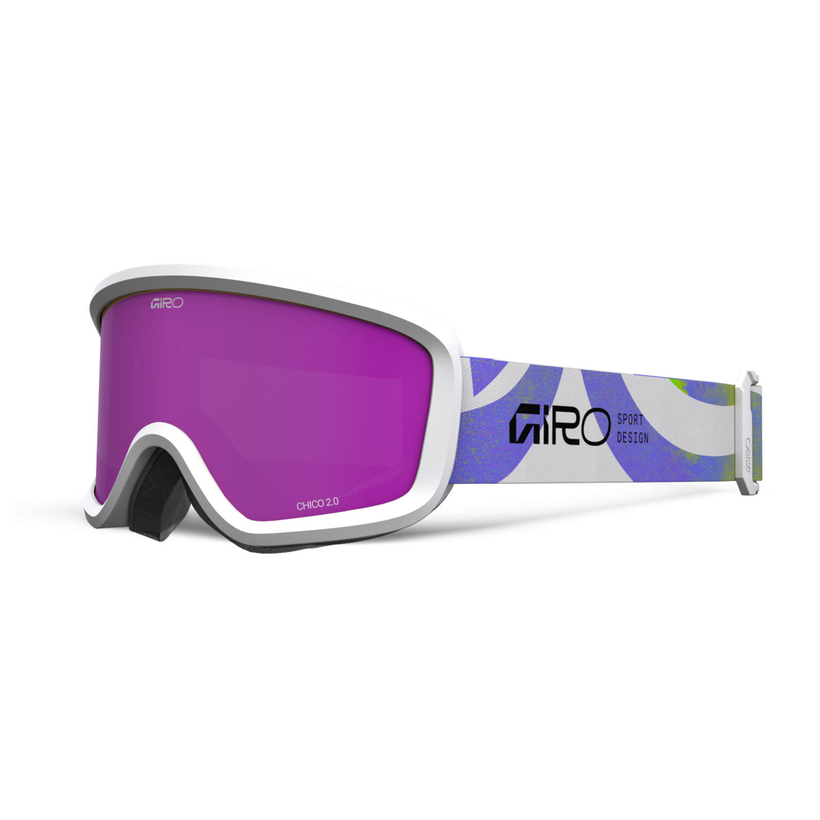 Giro Chico 2.0 Flash Goggle Unisex violett, Grösse one size