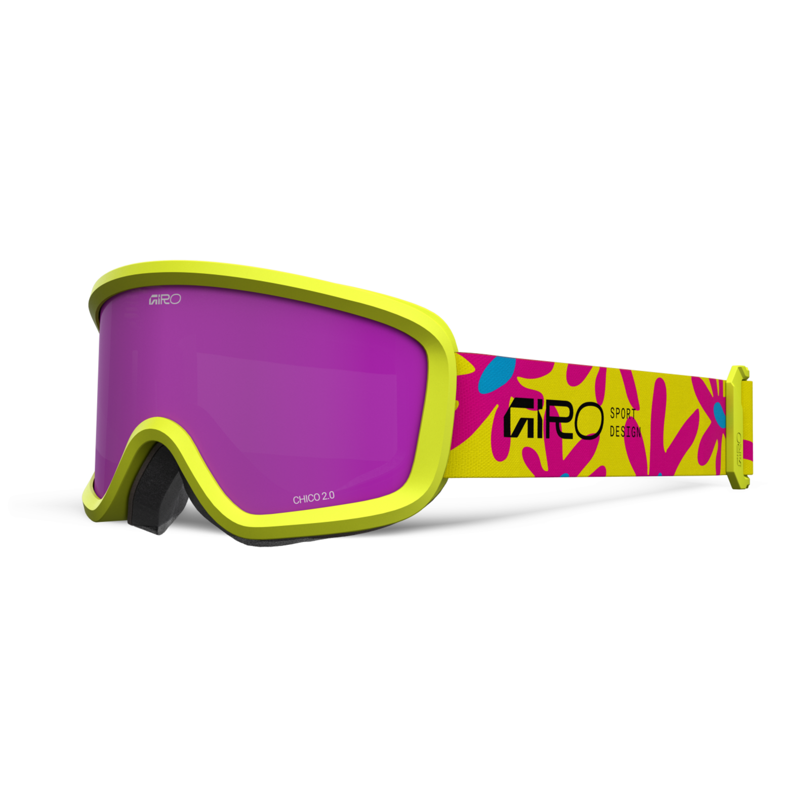 Giro Chico 2.0 Flash Goggle Unisex violett, Grösse one size