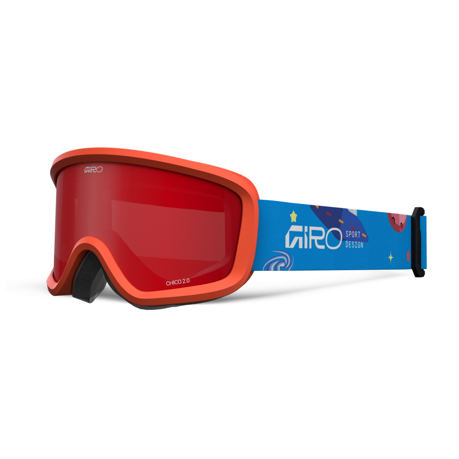 Giro Chico 2.0 Flash Goggle unisex orange, Grösse one size