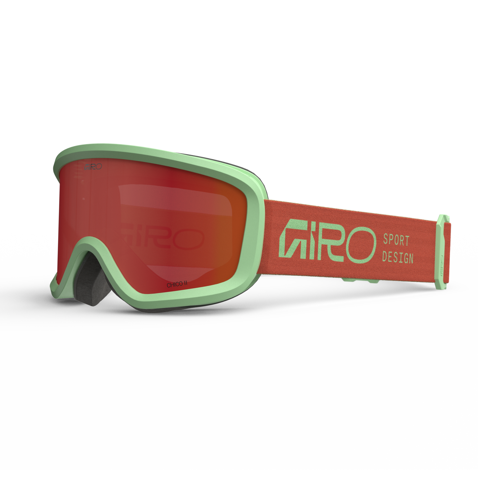 Giro Chico 2.0 Flash Goggle unisex rot, Grösse one size