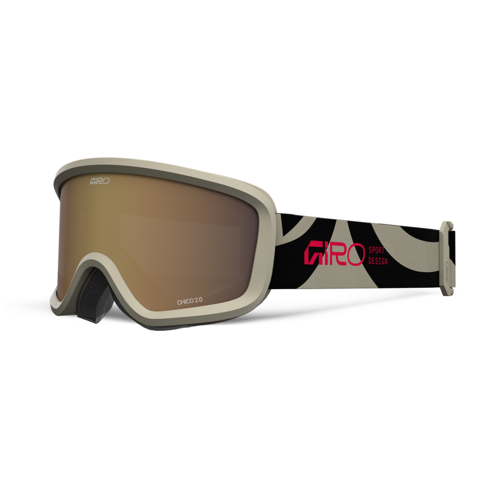Giro Chico 2.0 Basic Goggle Unisex beige, Grösse one size