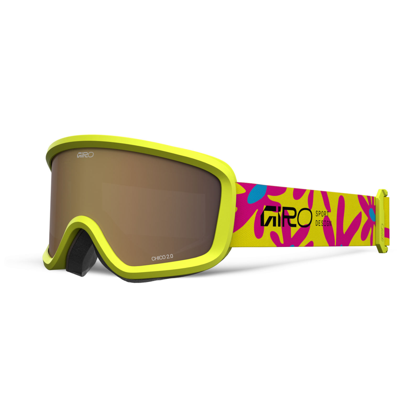 Giro Chico 2.0 Basic Goggle unisex gelb, Grösse one size