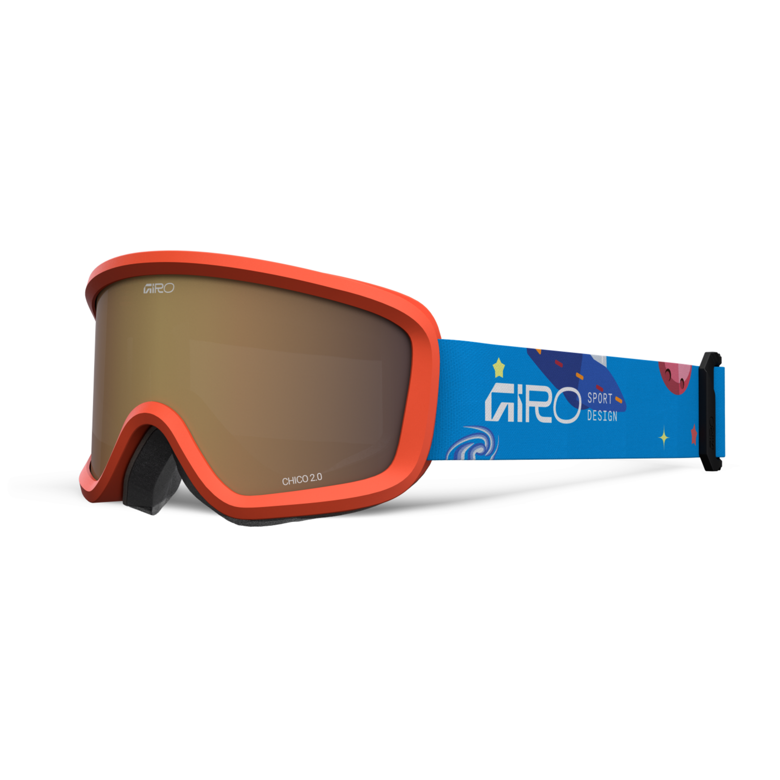 Giro Chico 2.0 Basic Goggle unisex orange, Grösse one size