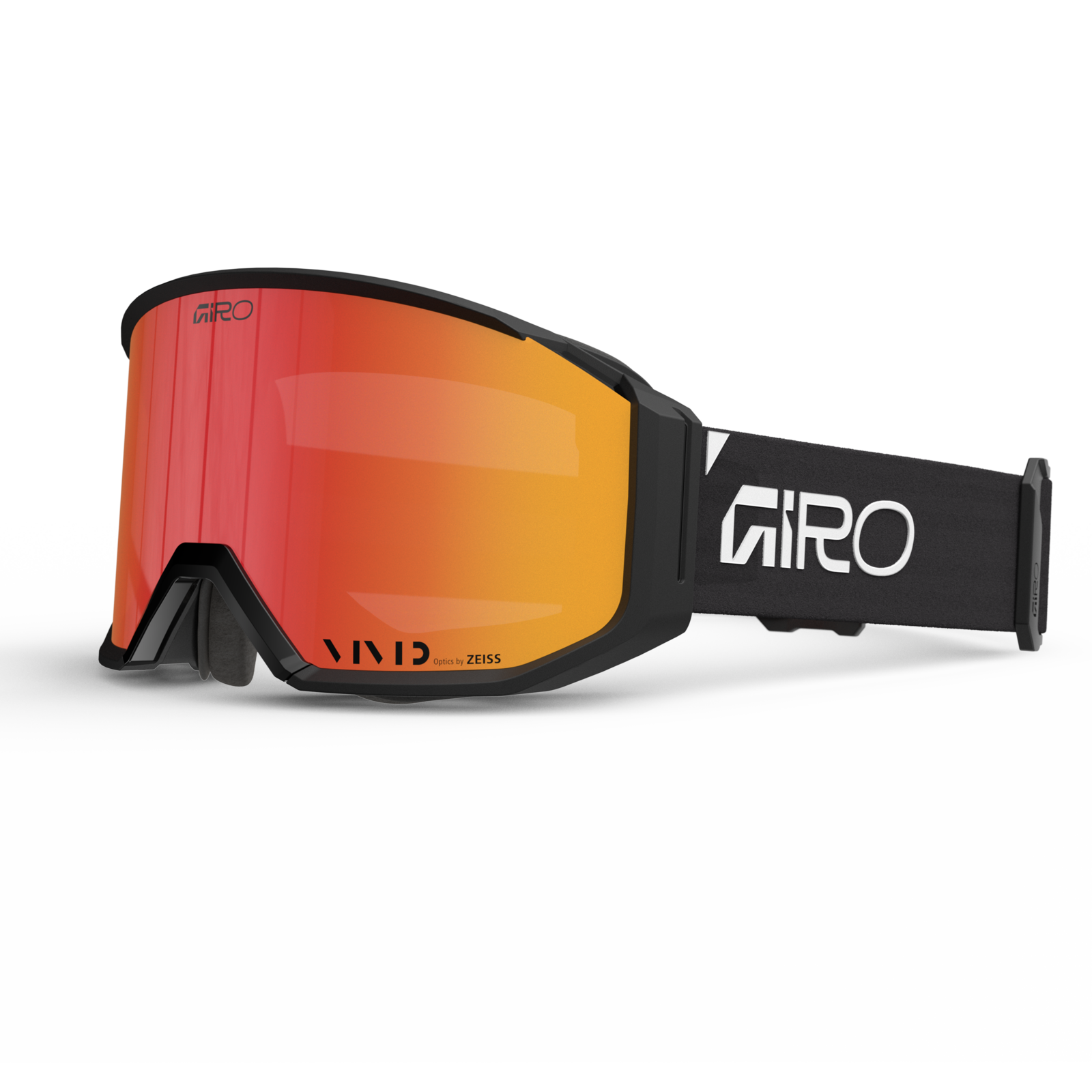 Giro Revolt Pro Vivid Goggle unisex schwarz, Grösse one size