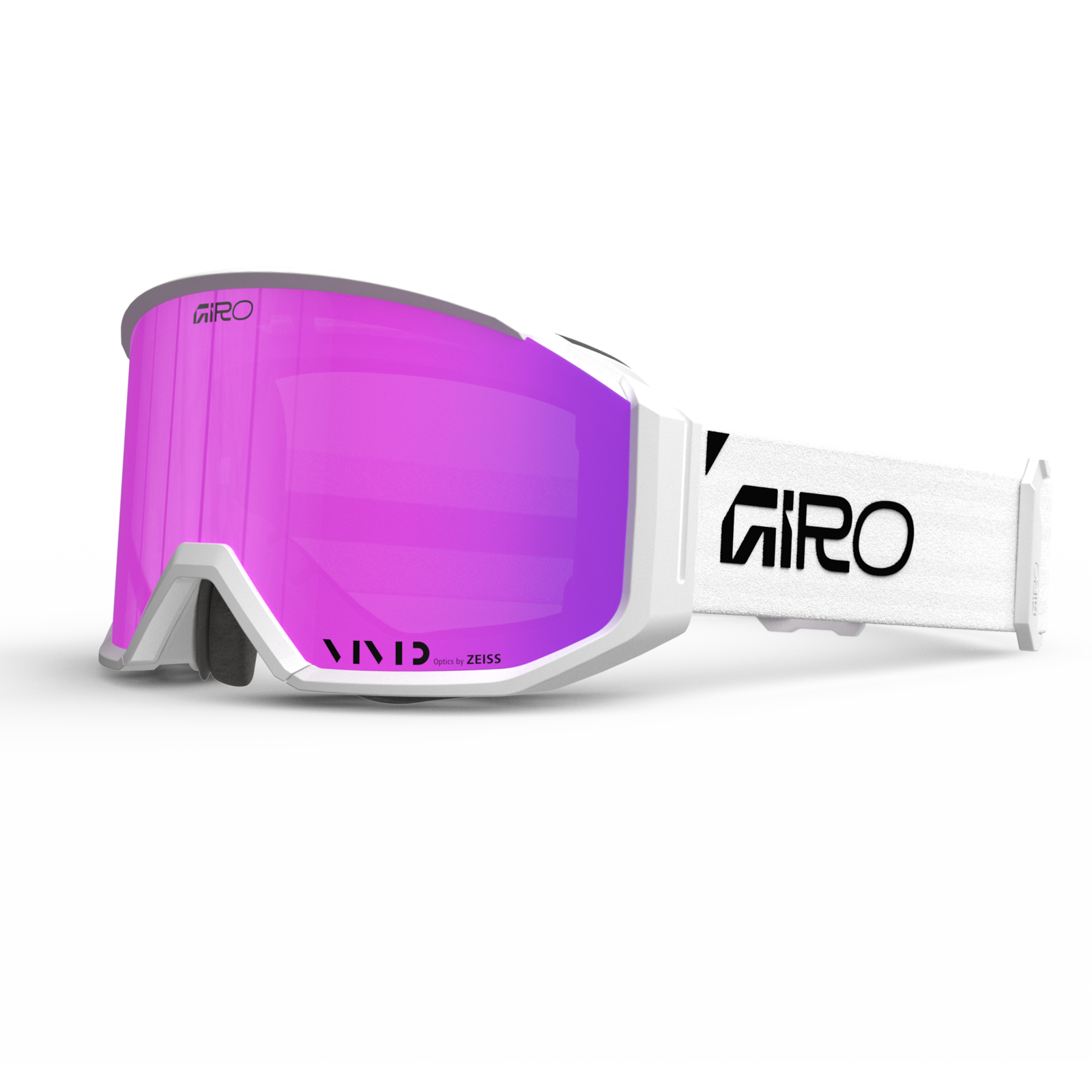 Giro Revolt Pro Vivid Goggle unisex weiss, Grösse one size