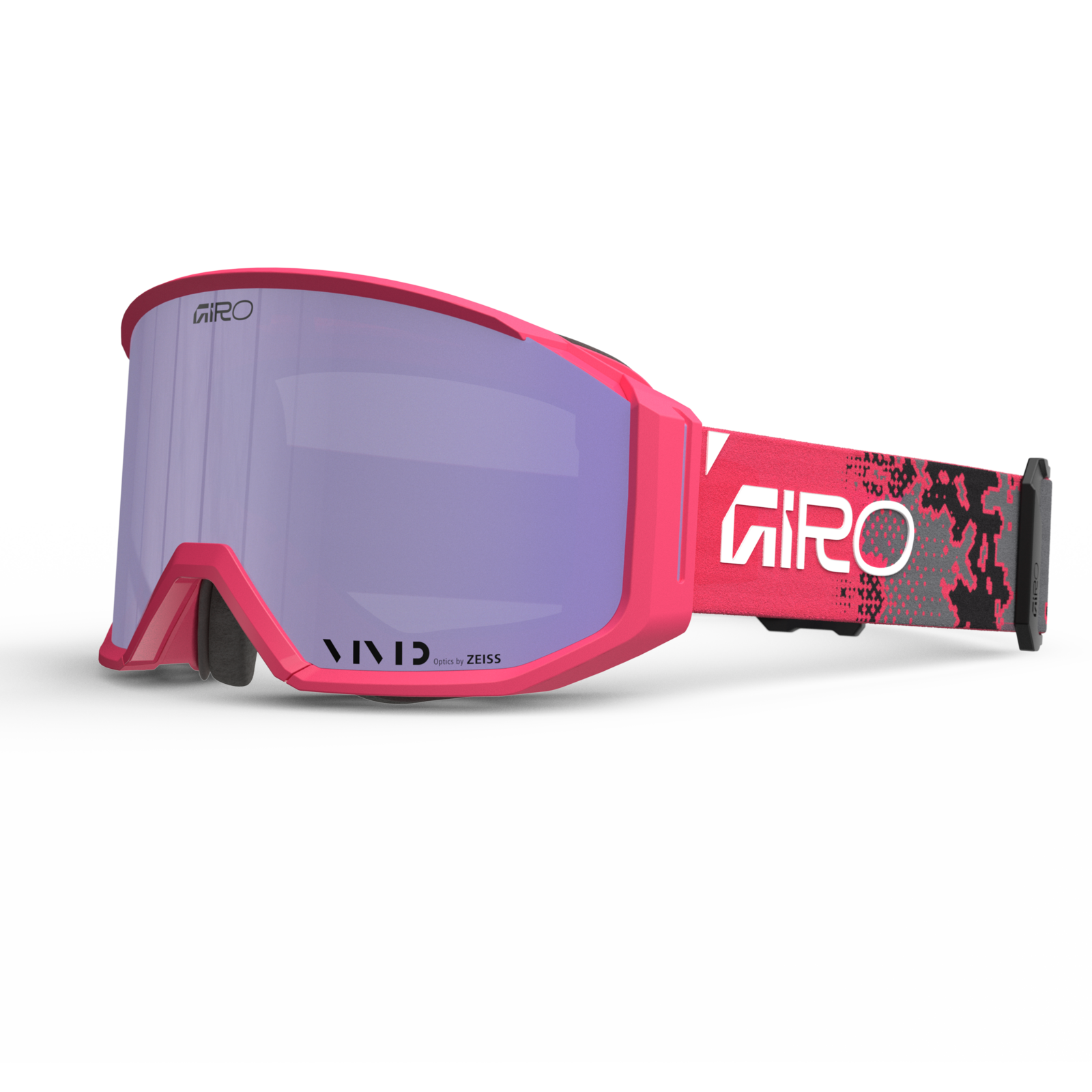 Giro Revolt Pro Vivid Goggle unisex pink, Grösse one size
