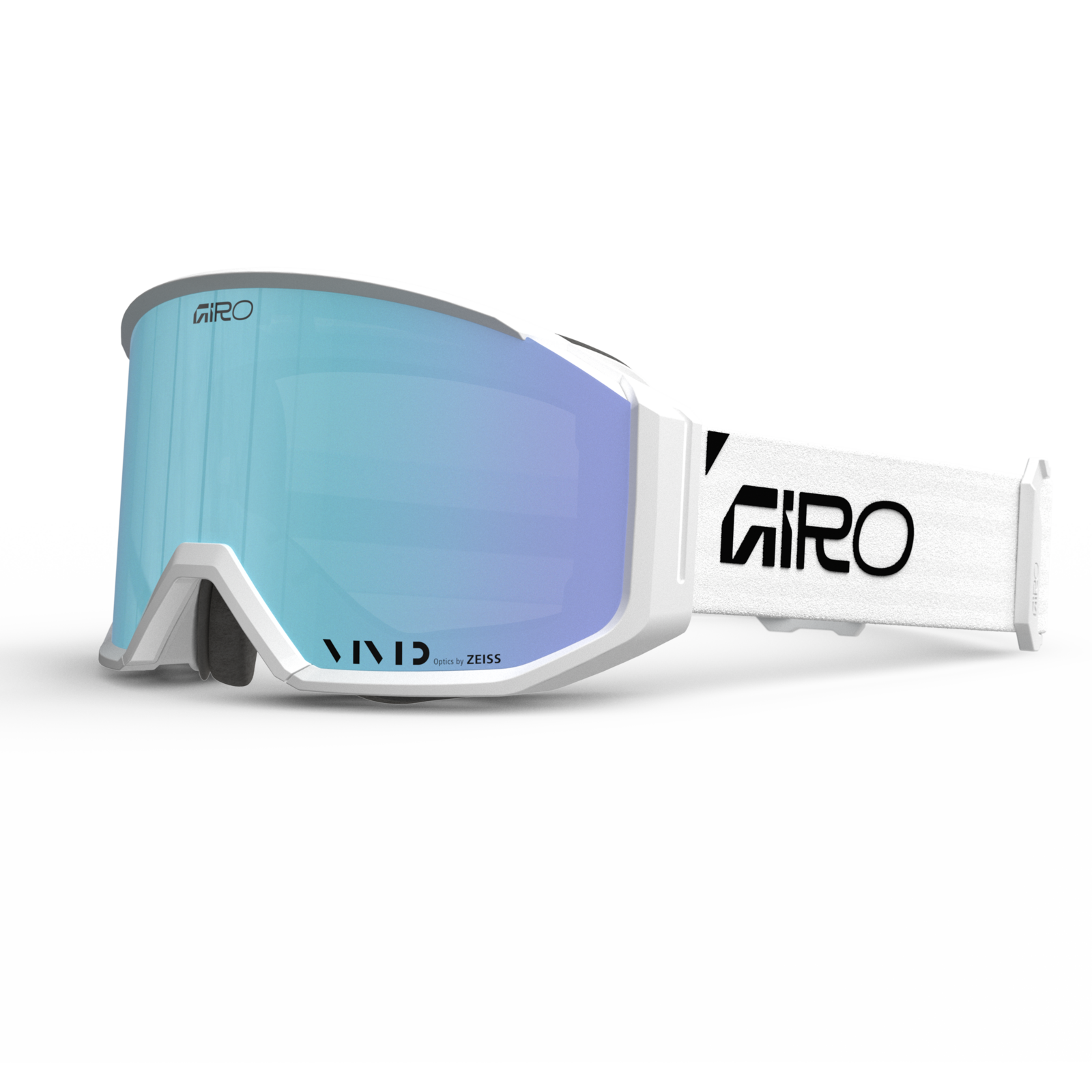 Giro Revolt Pro Vivid Goggle unisex weiss, Grösse one size