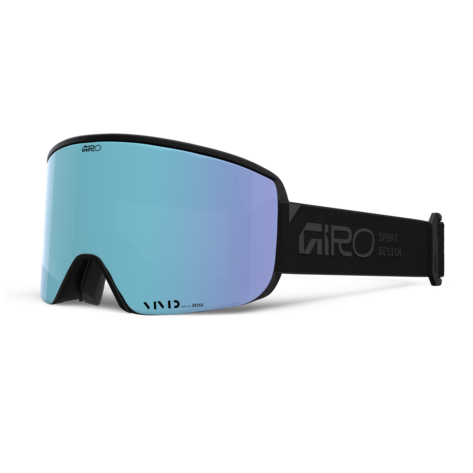 Giro Axis Vivid Goggle Herren schwarz, Grösse one size