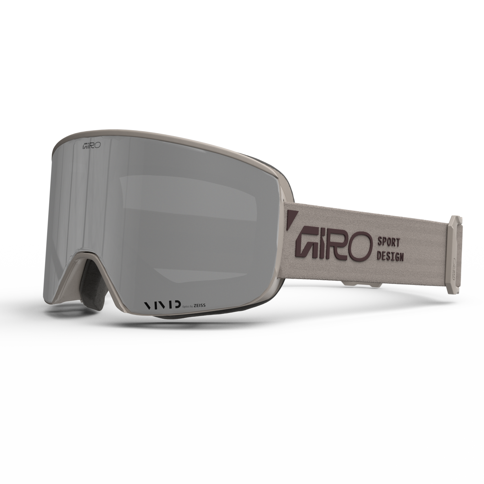 Giro Axis Vivid Goggle Herren grau, Grösse one size