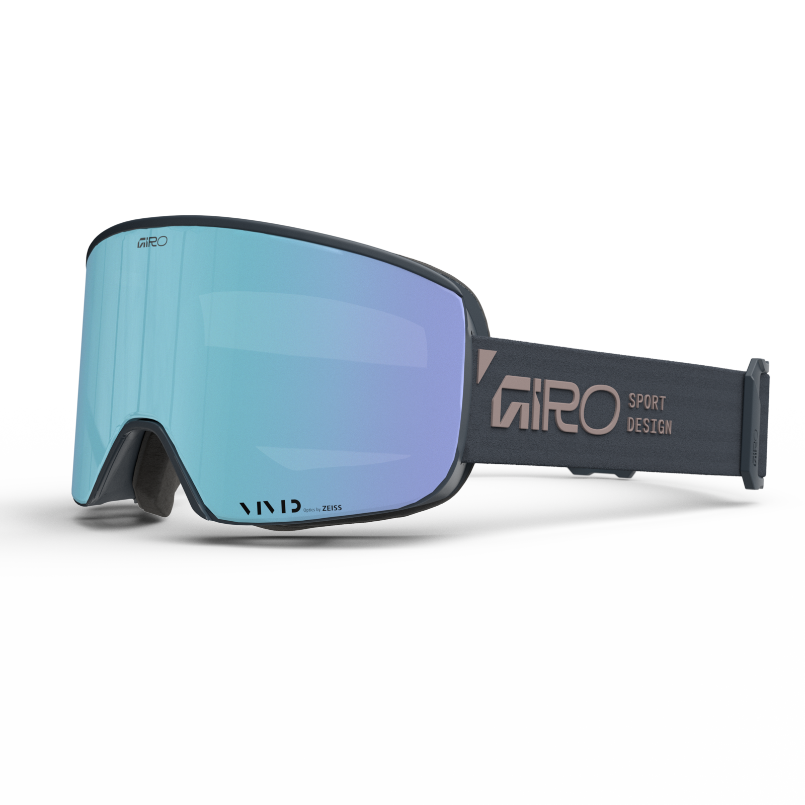 Giro Axis Vivid Goggle Herren schwarz, Grösse one size