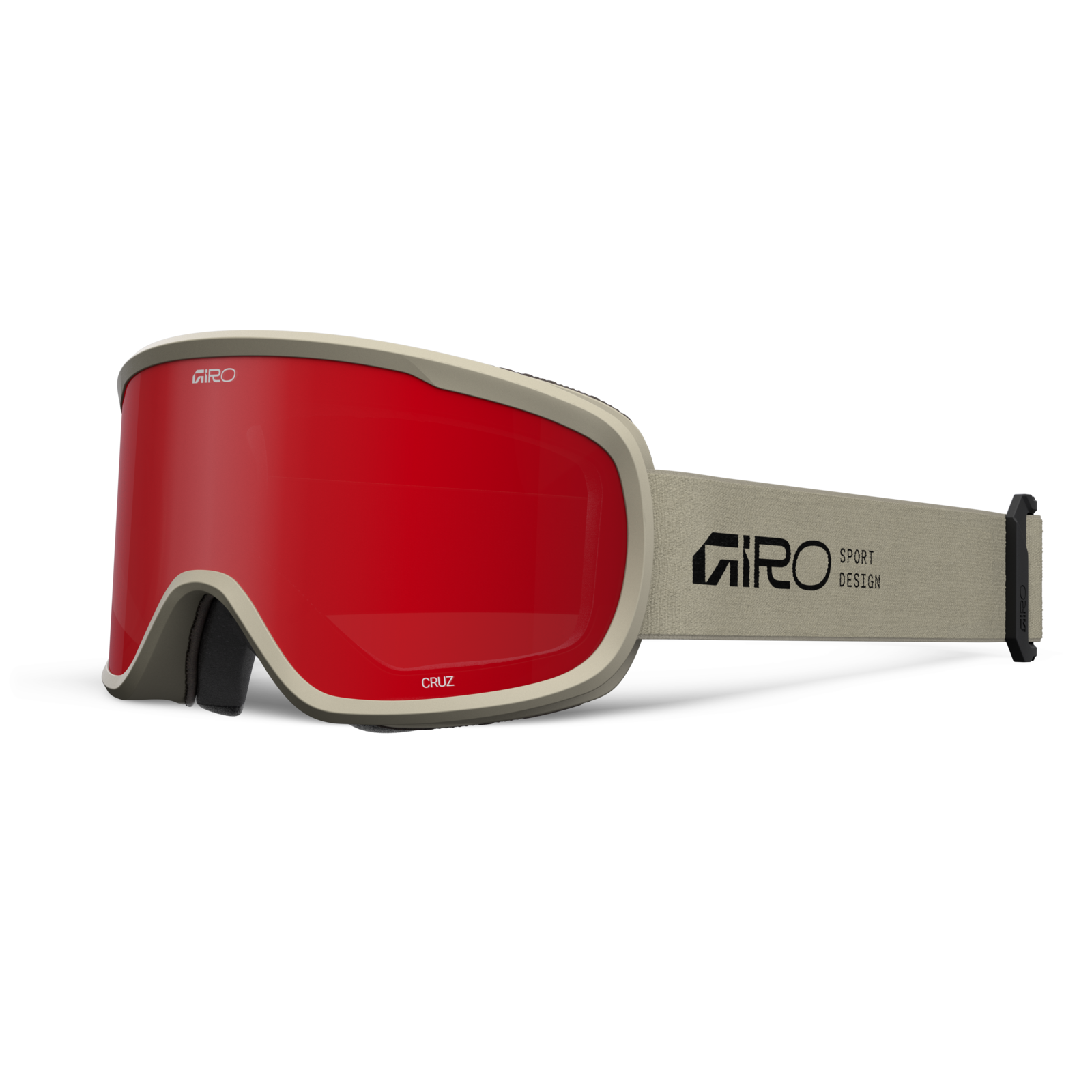 Giro Cruz Flash Goggle unisex beige, Grösse one size