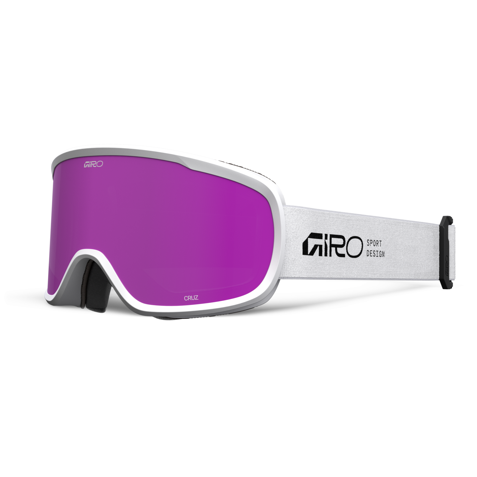 Giro Cruz Flash Goggle unisex weiss, Grösse one size