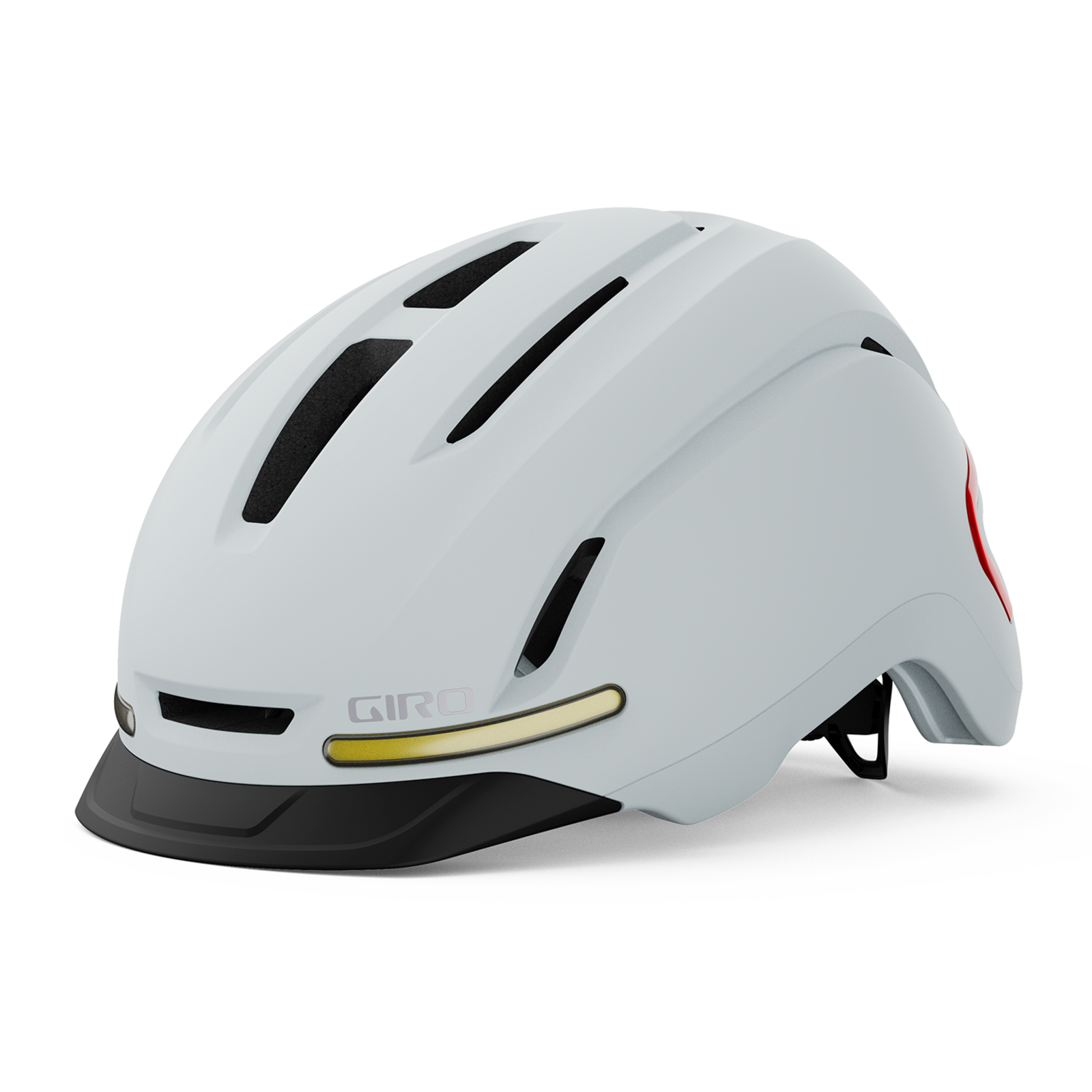Giro Ethos LED MIPS Stadt- und E-Bike Helm unisex, weiss, Grösse: S