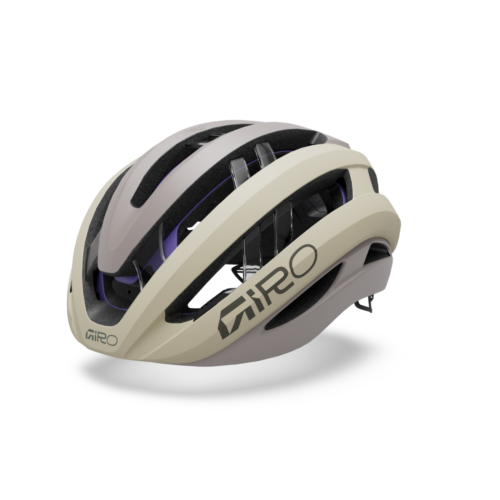 Giro Aries Spherical MIPS Rennvelo Helm unisex, beige, Grösse: M