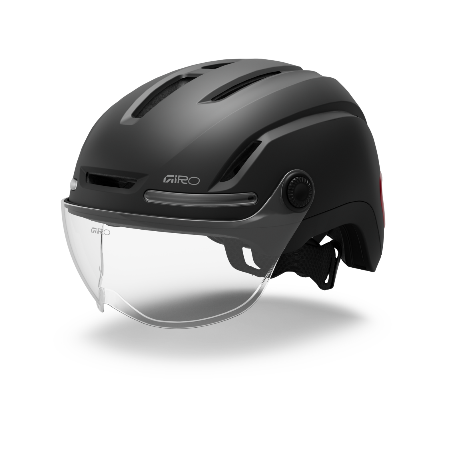 Image of Giro Ethos LED Shield MIPS Stadt- und E-Bike Helm unisex, schwarz, Grösse: S