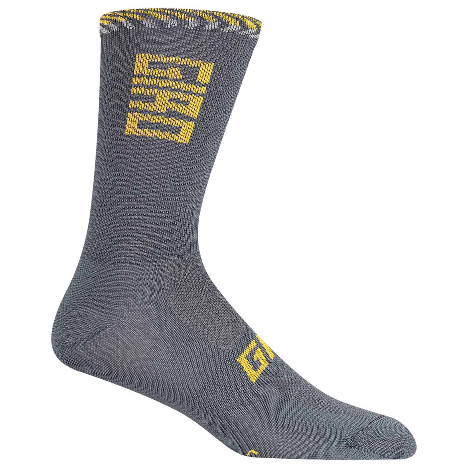 Image of Giro Comp Racer High Rise Sock unisex grau, Grösse XL