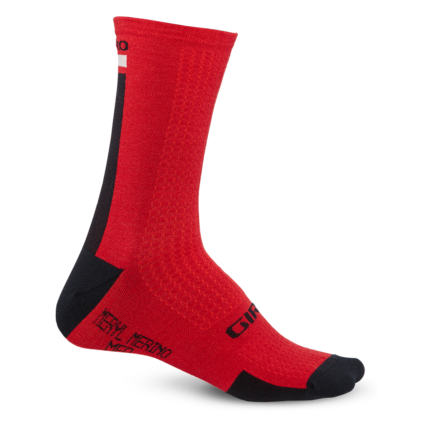 Giro HRC+ Merino Sock unisex rot, Grösse M