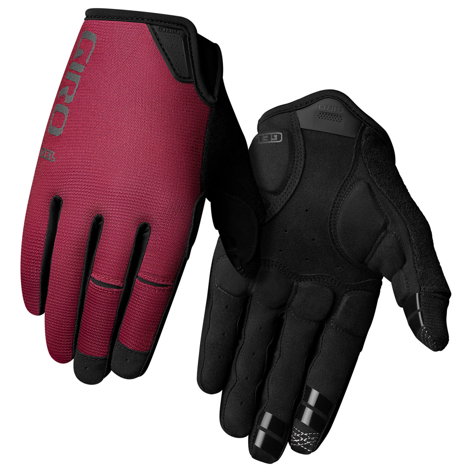 Giro DND Gel Glove Herren rot, Grösse L