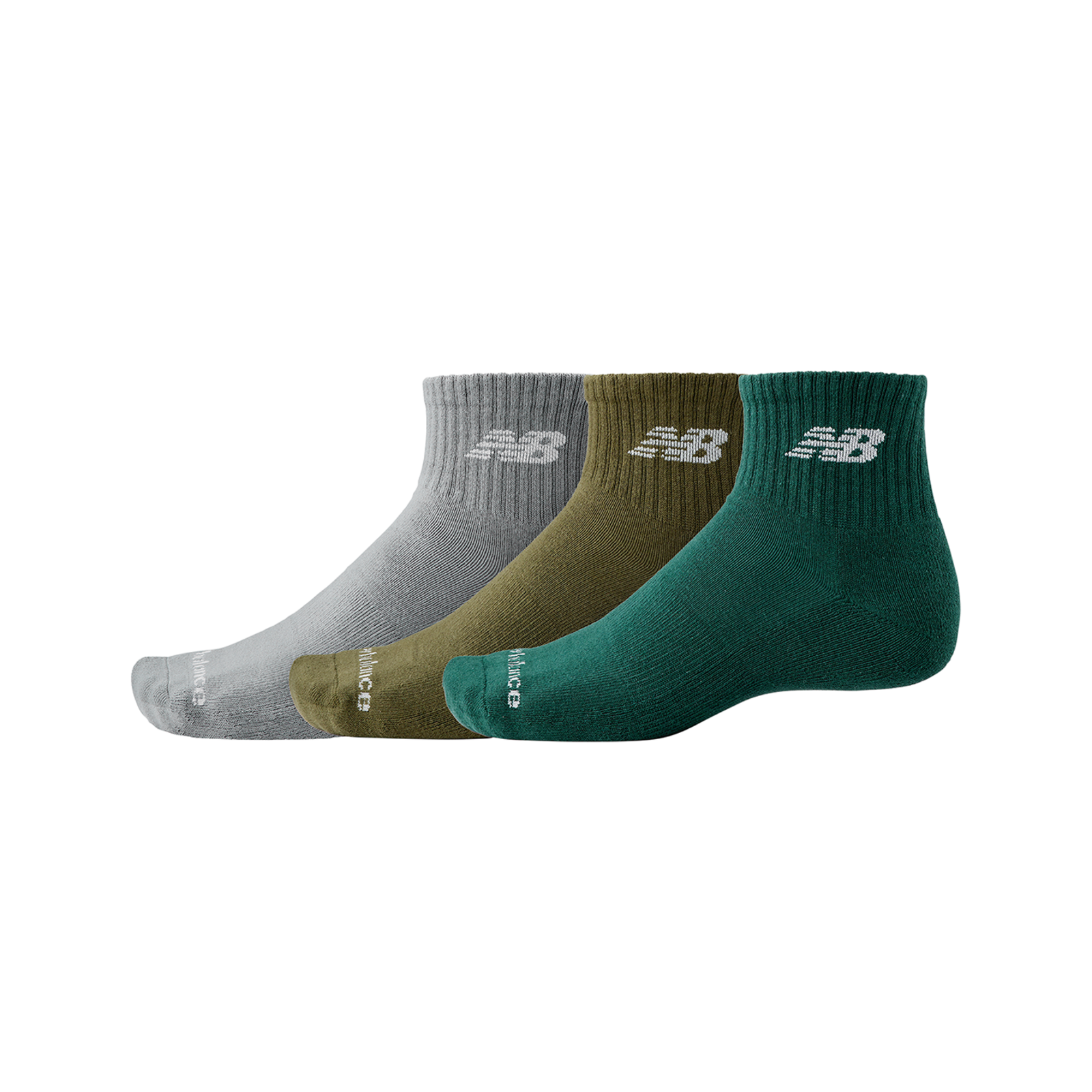 New Balance New Balance NB Everyday Ankle 3 Pairs unisex, mehrfarbig, Grösse: XL  unisex, mehrfarbig, Grösse: XL
