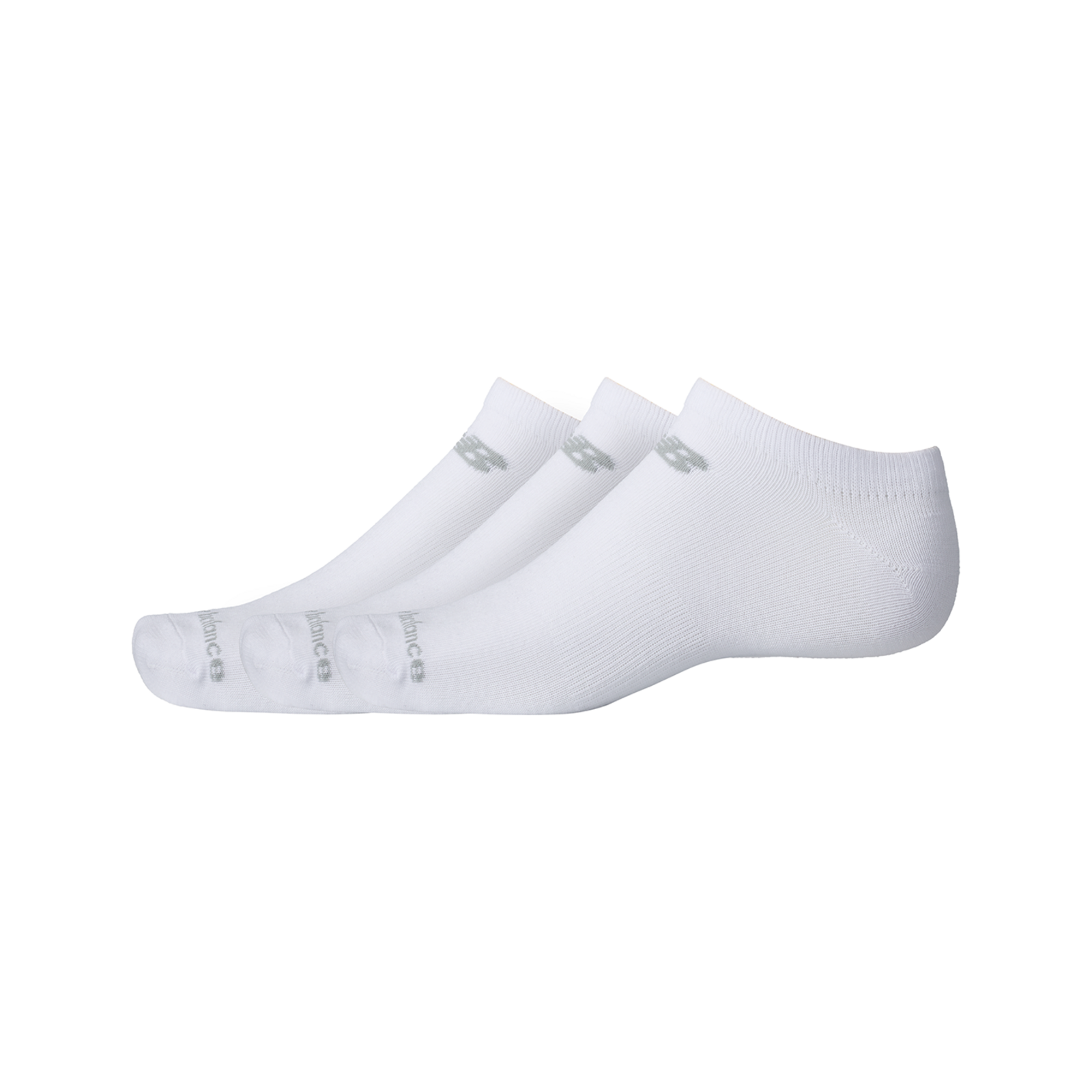 New Balance Performance Basic No Show 3 Pack  Unisex, weiss, Grösse: XL