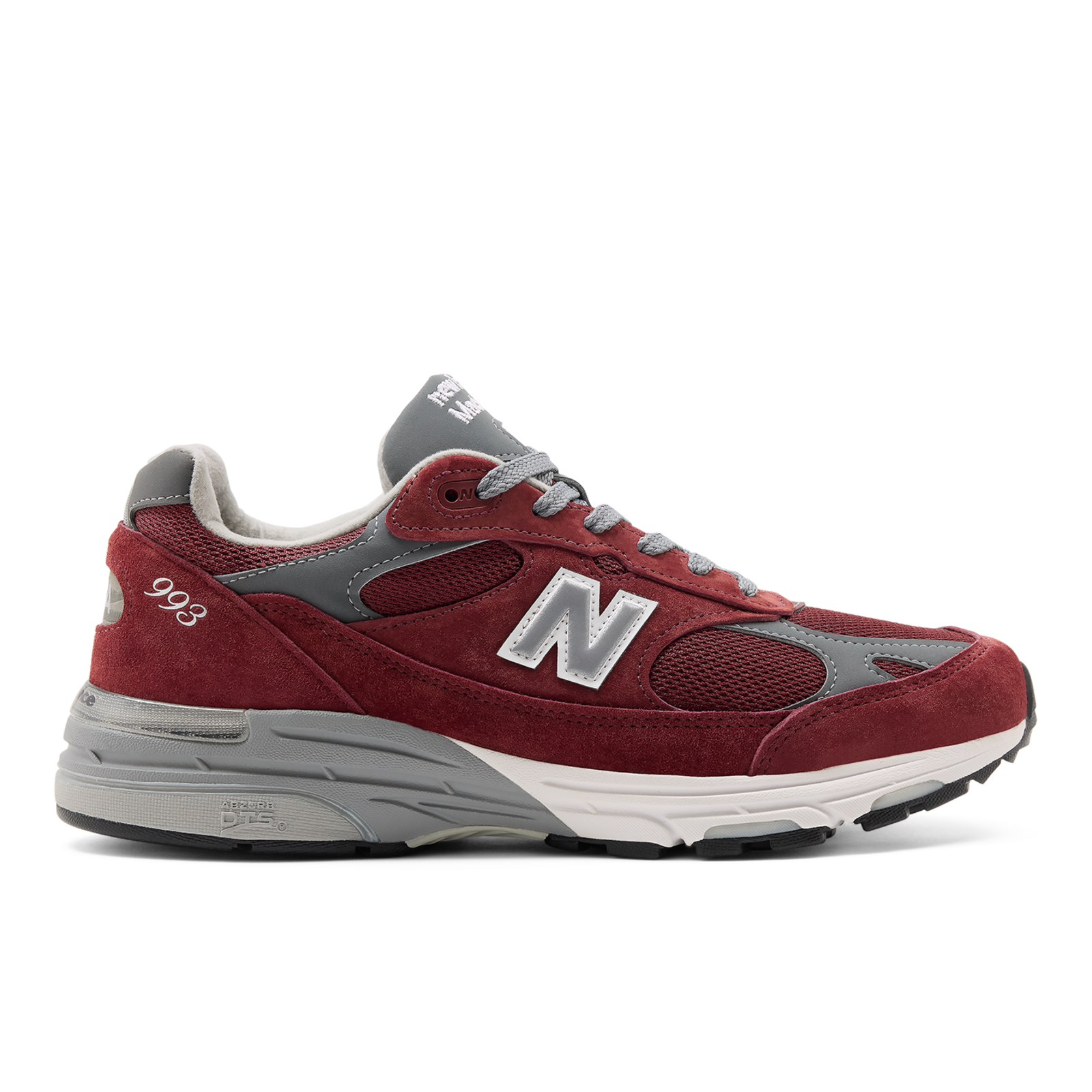 Image of New Balance 993 Made in USA Core Plus / Sneaker unisex, rot, Grösse: 36