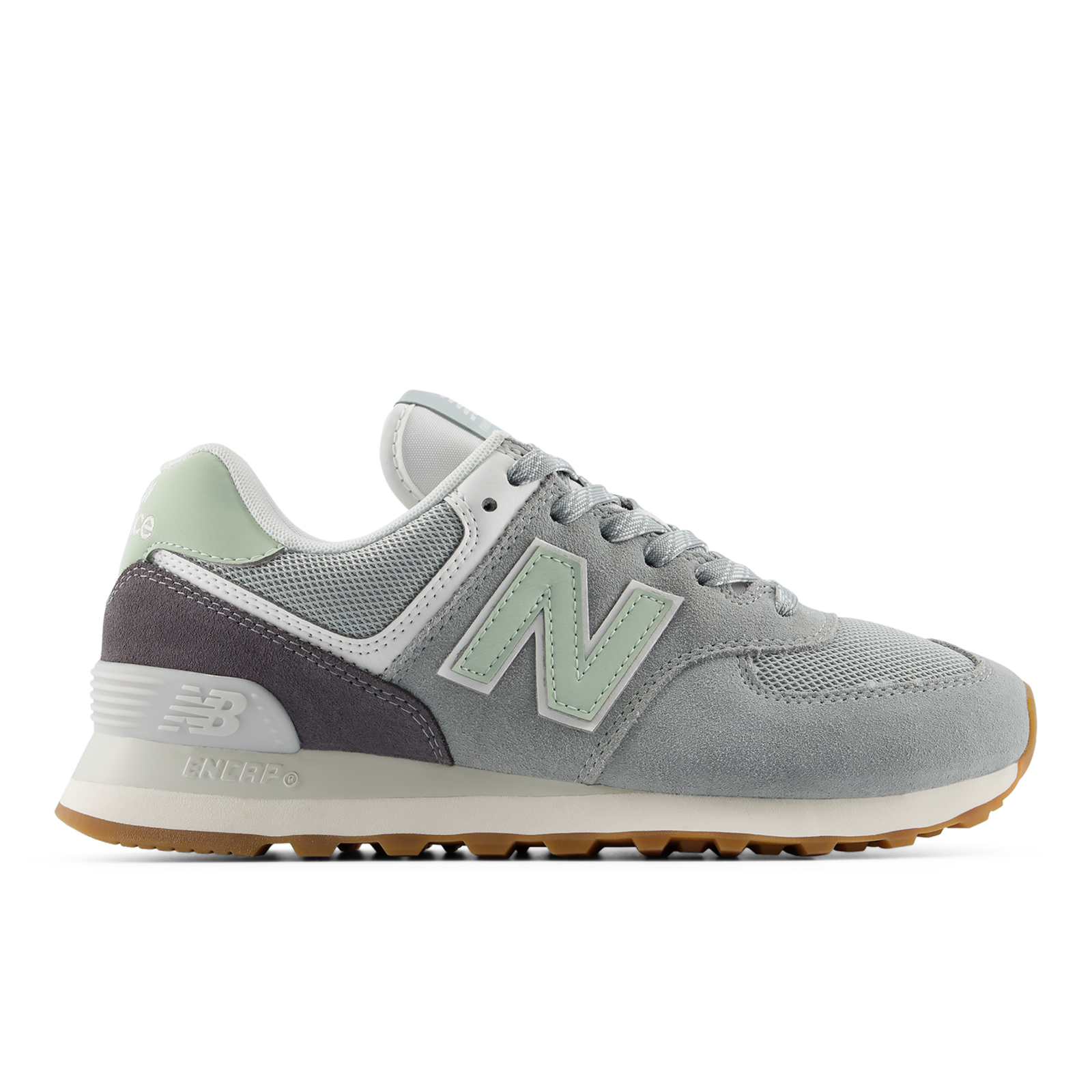 Image of New Balance 574 Varsity Grunge / Sneaker Damen, grau, Grösse: 35