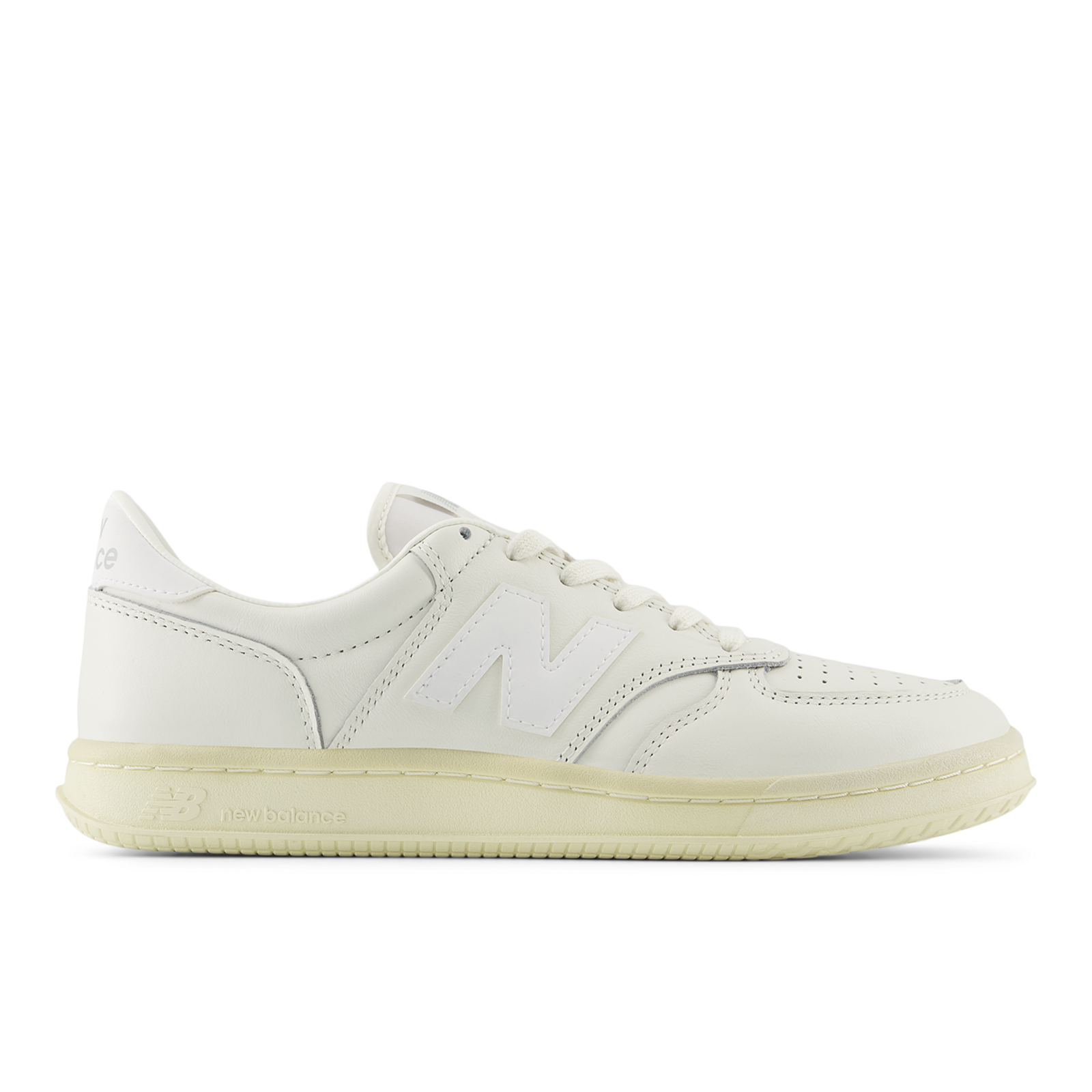 New Balance U T500 Leather Freizeitschuhe / Sneaker Unisex, weiss, Grösse: 40