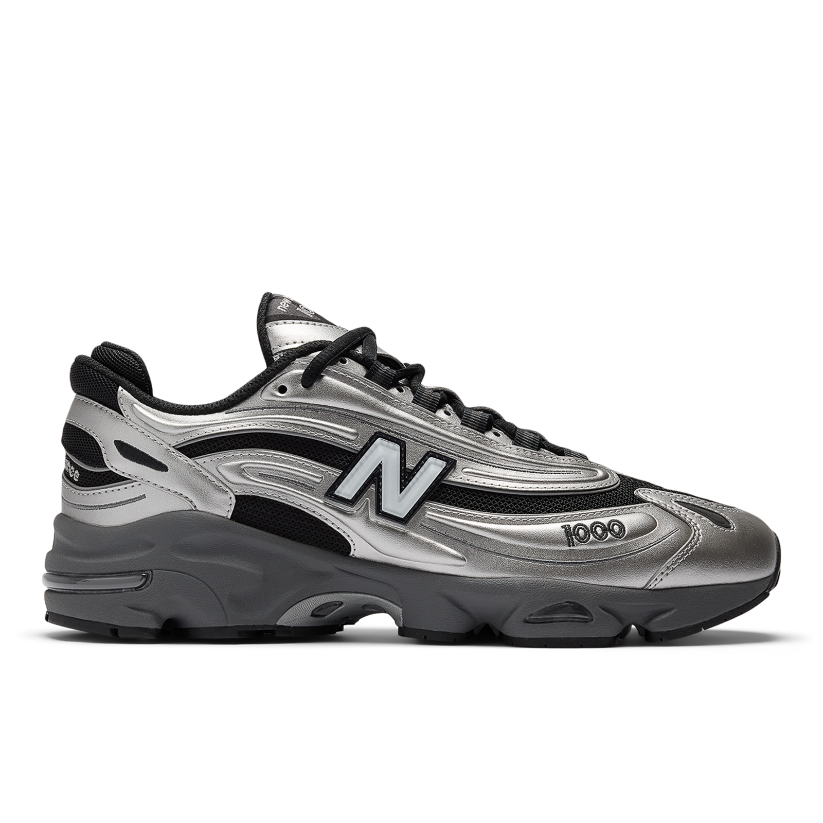 New Balance U 1000 Metal Mesh Freizeitschuhe / Sneaker Unisex, grau, Grösse: 38.5