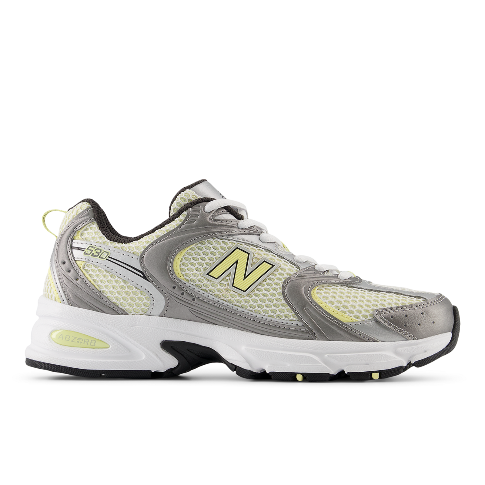 New Balance U 530 Metallic Freizeitschuhe / Sneaker Unisex, grau, Grösse: 40