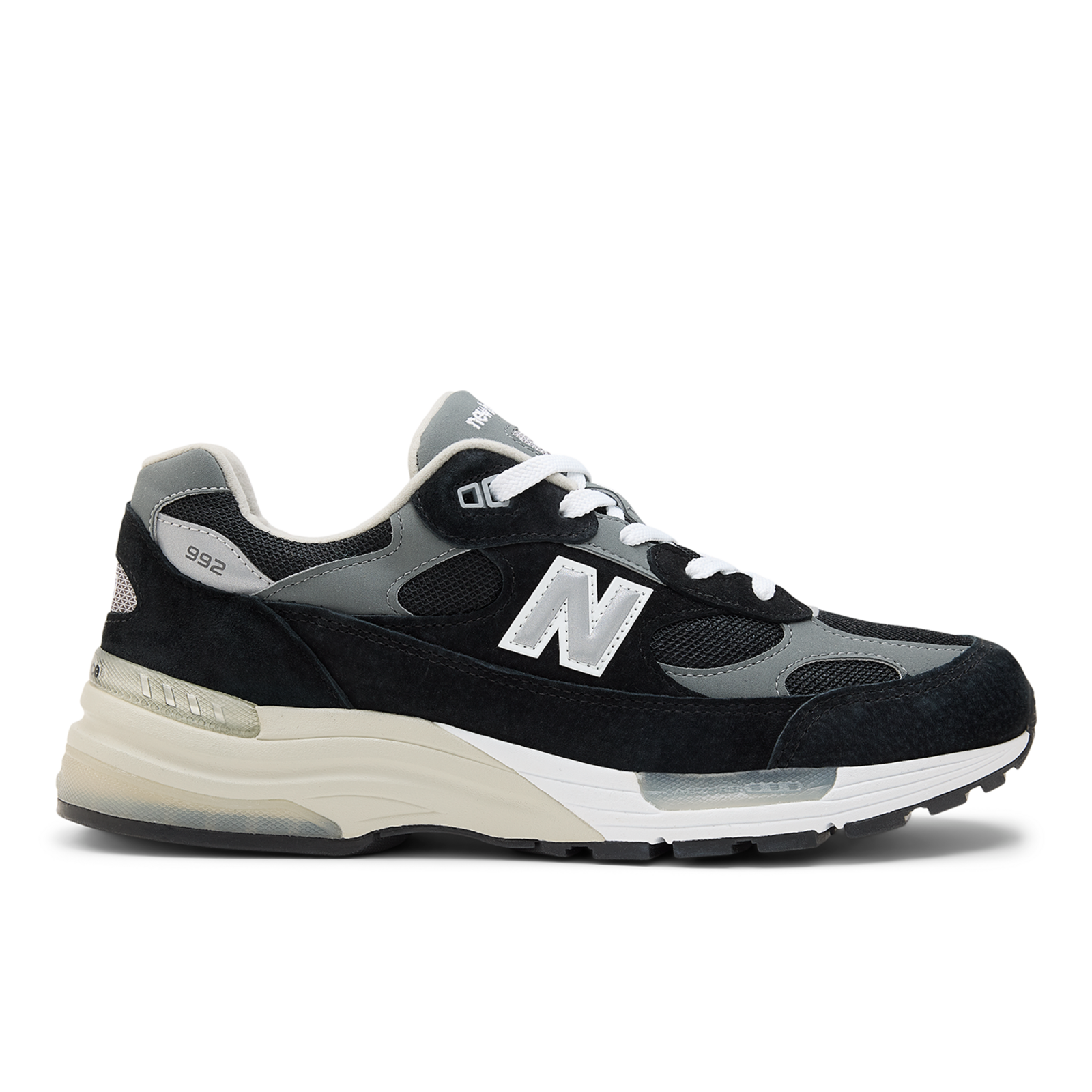 New Balance U 992 Made in USA Core Freizeitschuhe / Sneaker unisex, schwarz, Grösse: 45