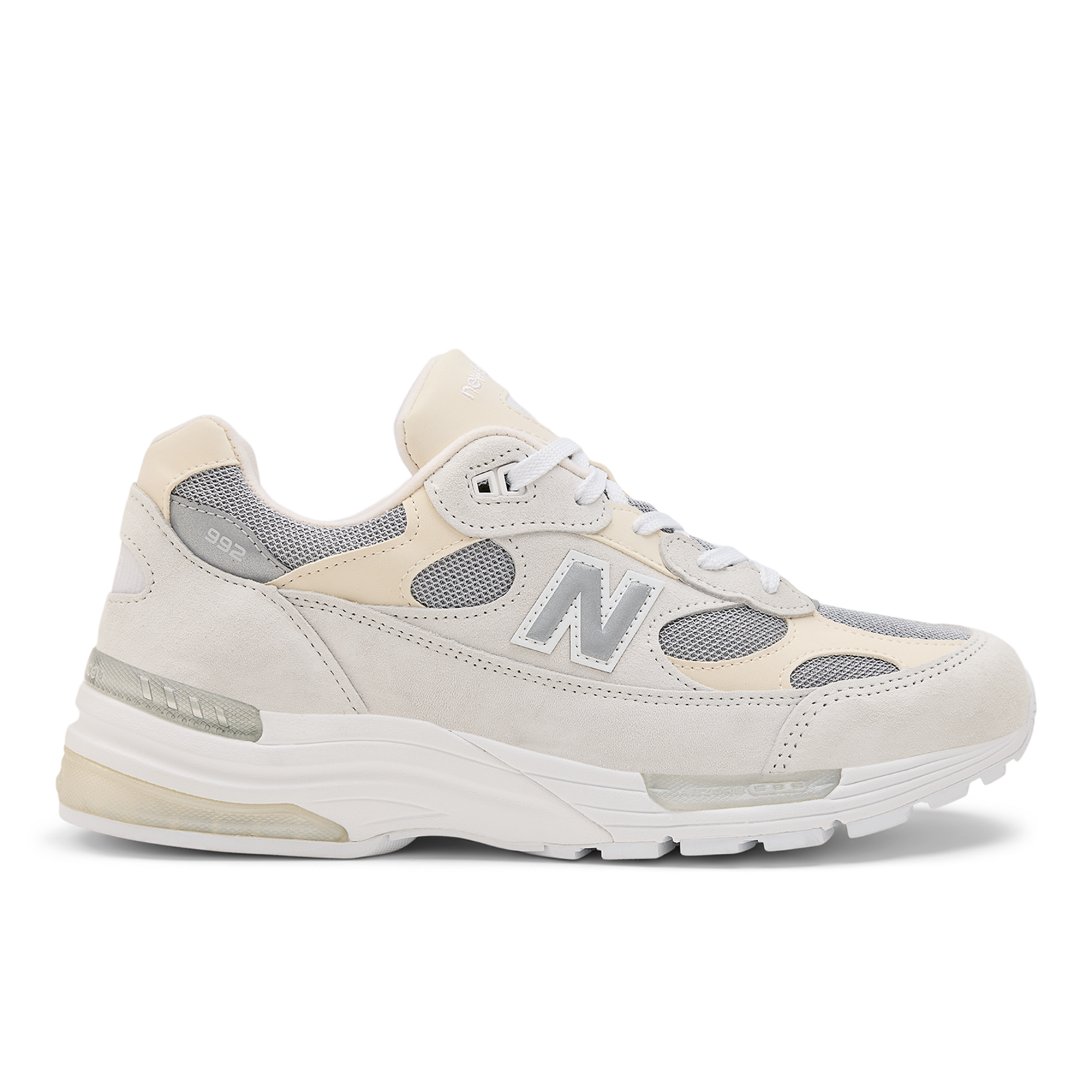 New Balance U 992 Made in USA Core Freizeitschuhe / Sneaker HerrenUnisexDamen, beige, Grösse: 37