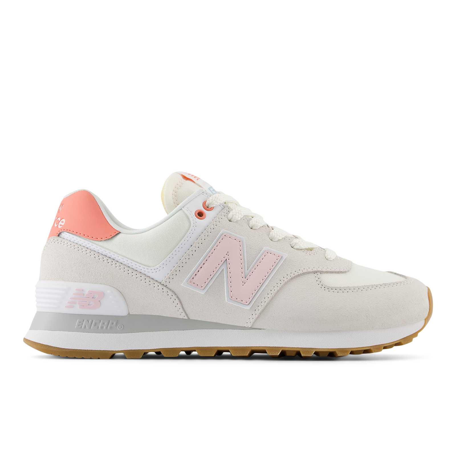 New Balance W 574 Seasonal Freizeitschuhe / Sneaker Damen, weiss, Grösse: 37.5