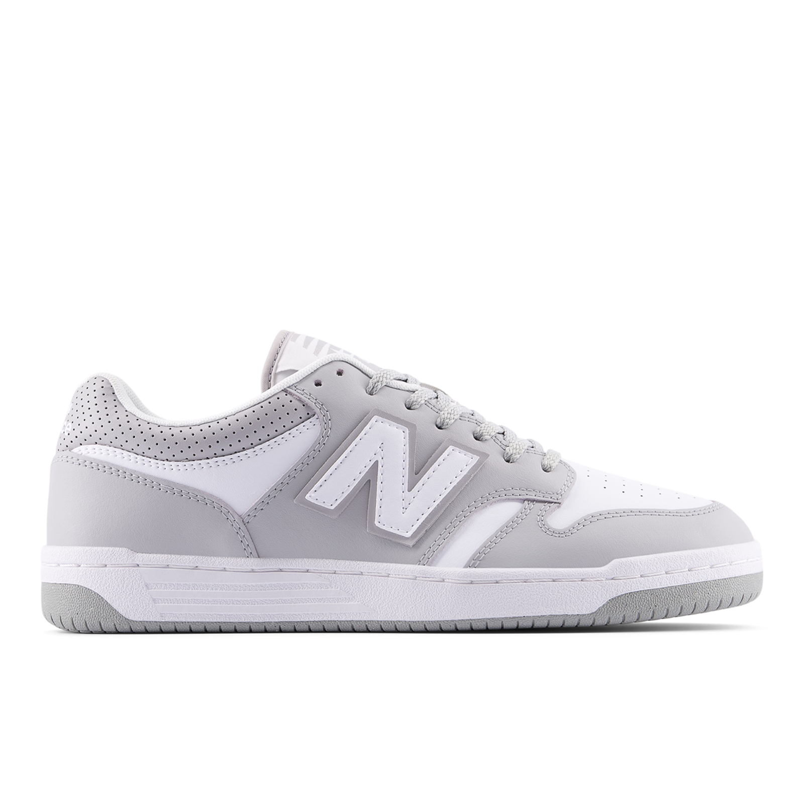 New Balance U 480 Hoops Freizeitschuhe / Sneaker unisex, grau, Grösse: 37