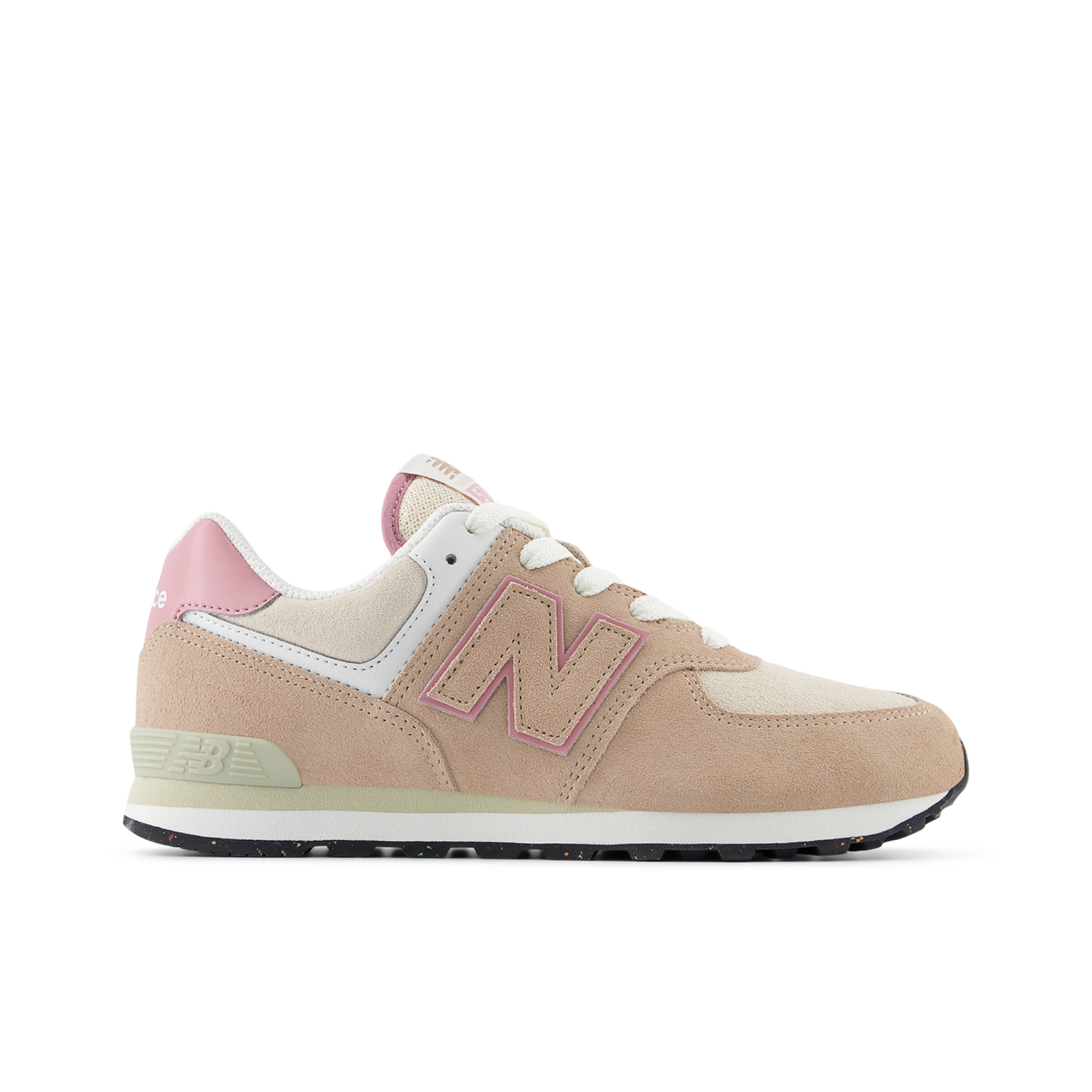 New Balance Kids G 574  Freizeitschuhe Unisex, beige, Grösse: 40