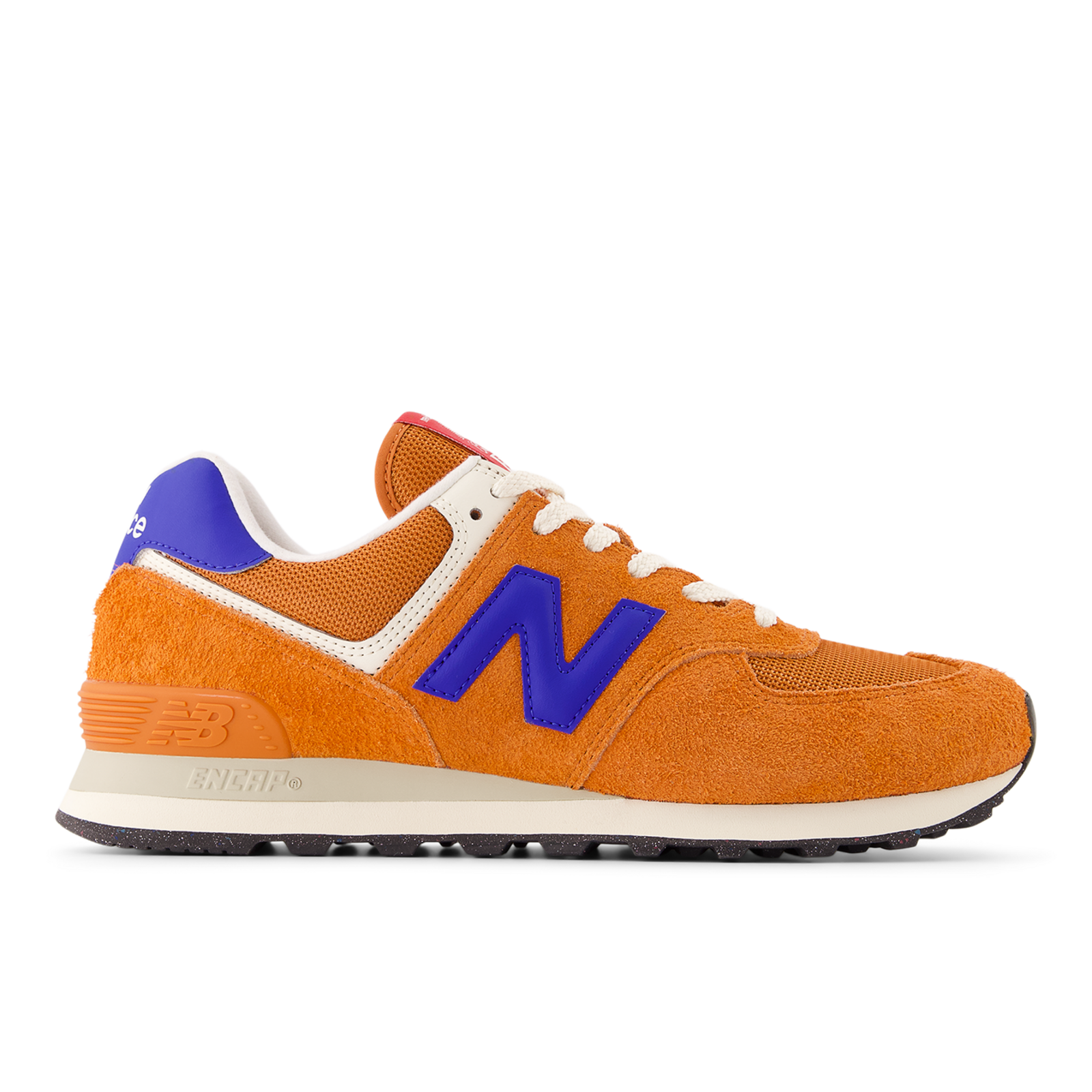 New Balance U 574  Freizeitschuhe / Sneaker HerrenUnisexDamen, orange, Grösse: 37