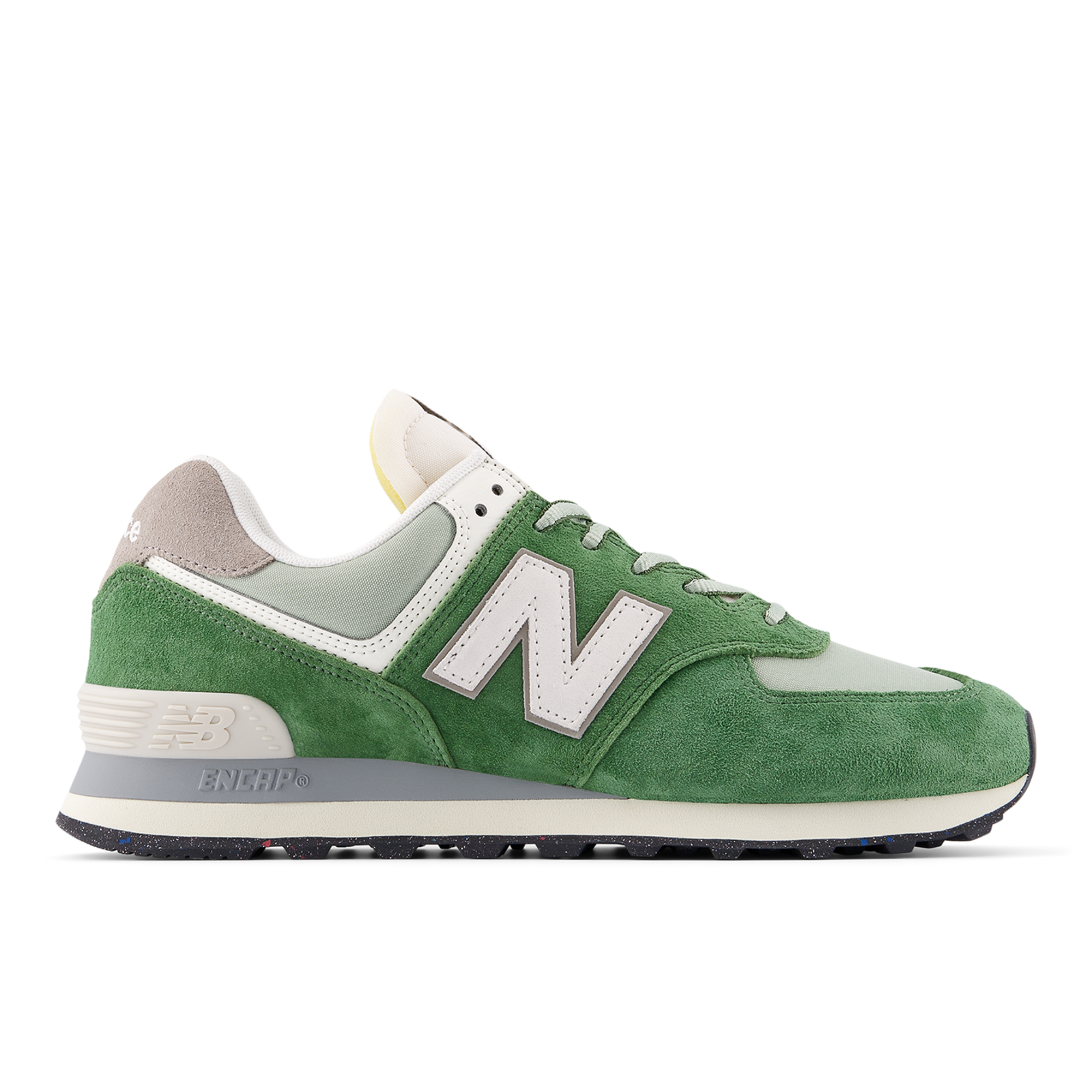 New Balance U 574 Indian Summer Freizeitschuhe / Sneaker unisex, grün, Grösse: 37