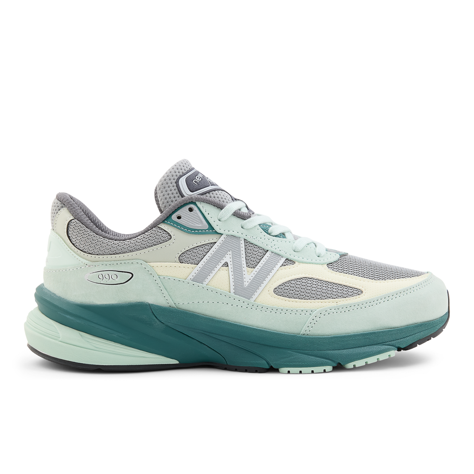 New Balance U 990 v6 Made in USA Community Freizeitschuhe / Sneaker Herren, grün, Grösse: 45