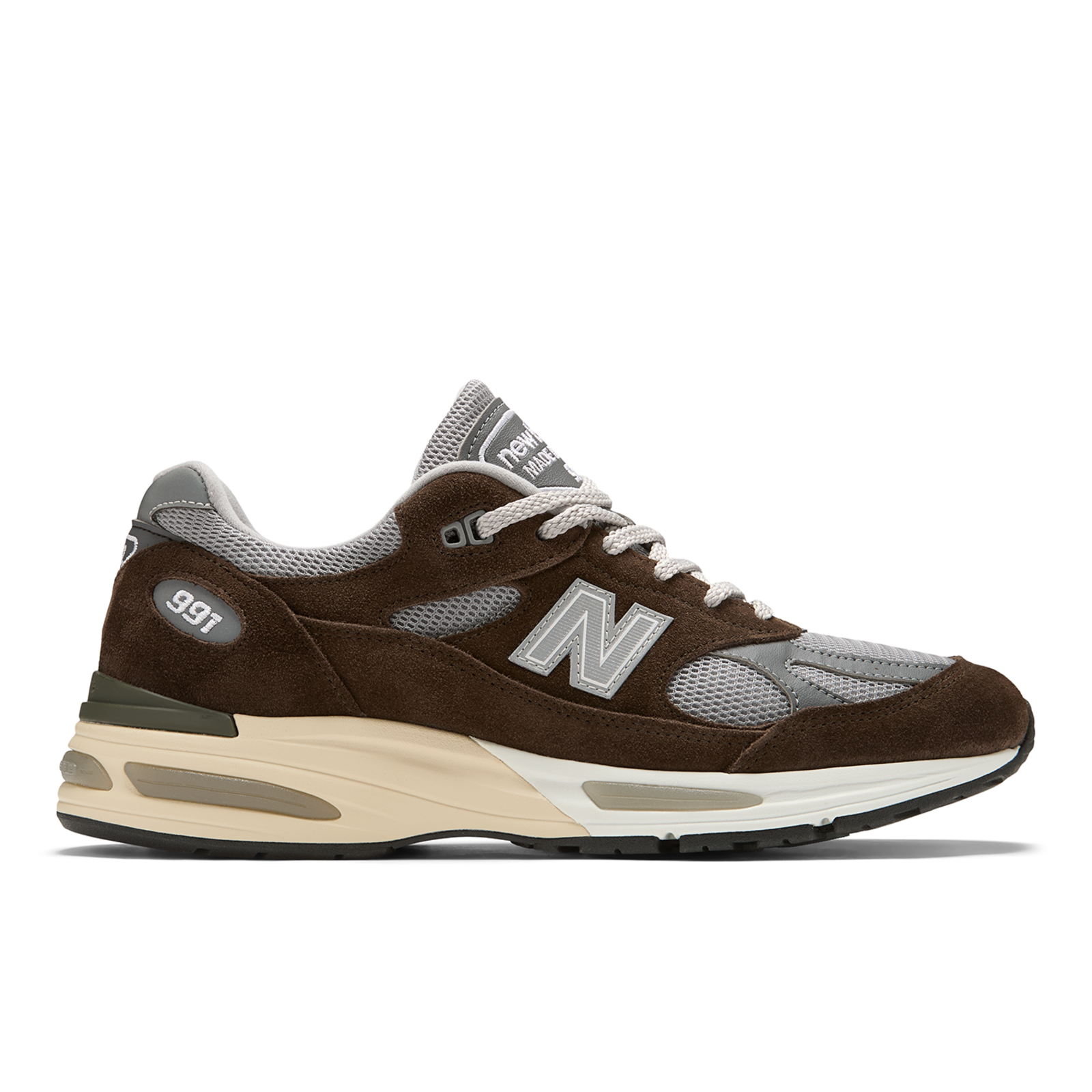 New Balance M 991v2 Made in UK Elevated Essentials Freizeitschuhe / Sneaker Herren, braun, Grösse: 44
