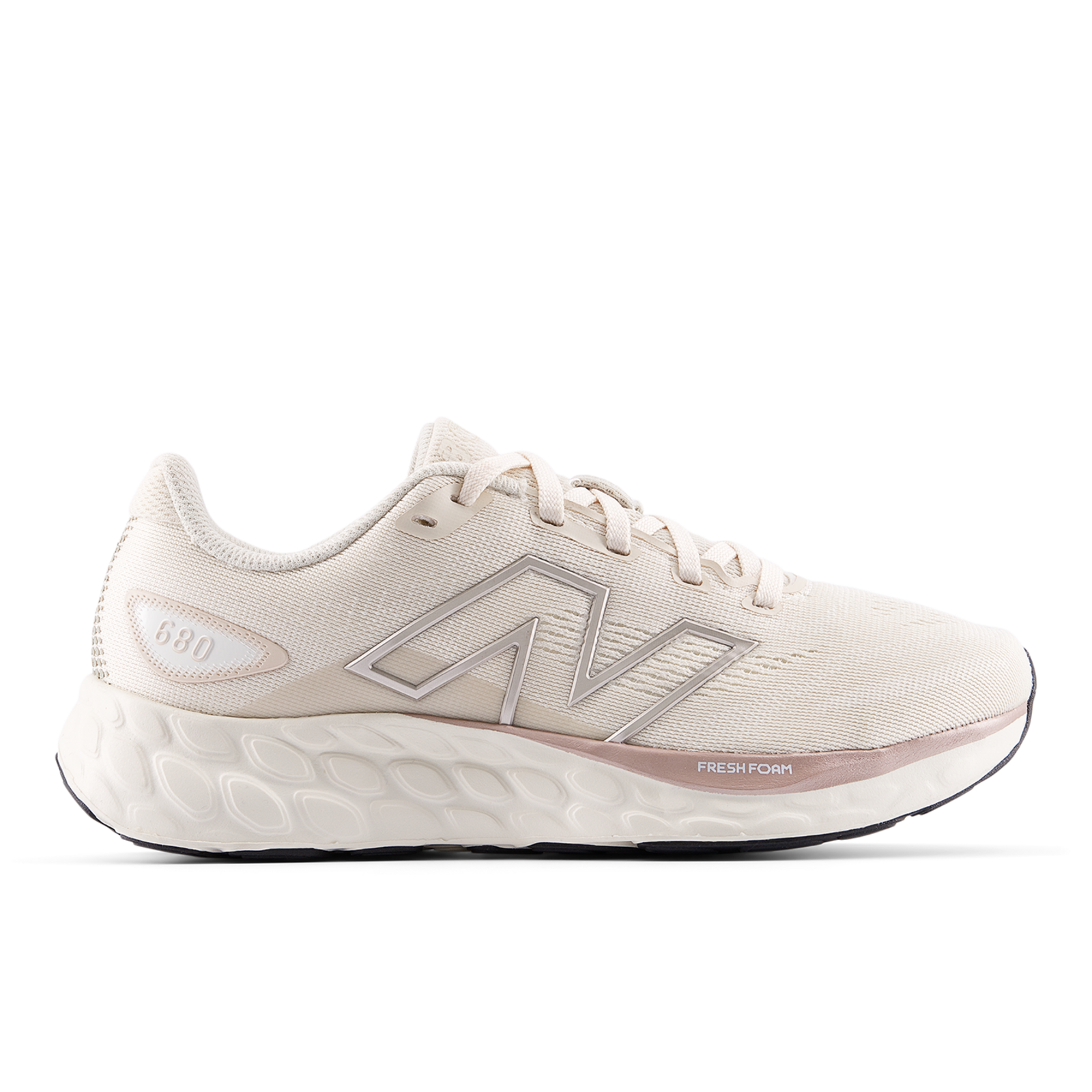 New Balance W 680 v8 Laufschuhe Damen, beige, Grösse: 43