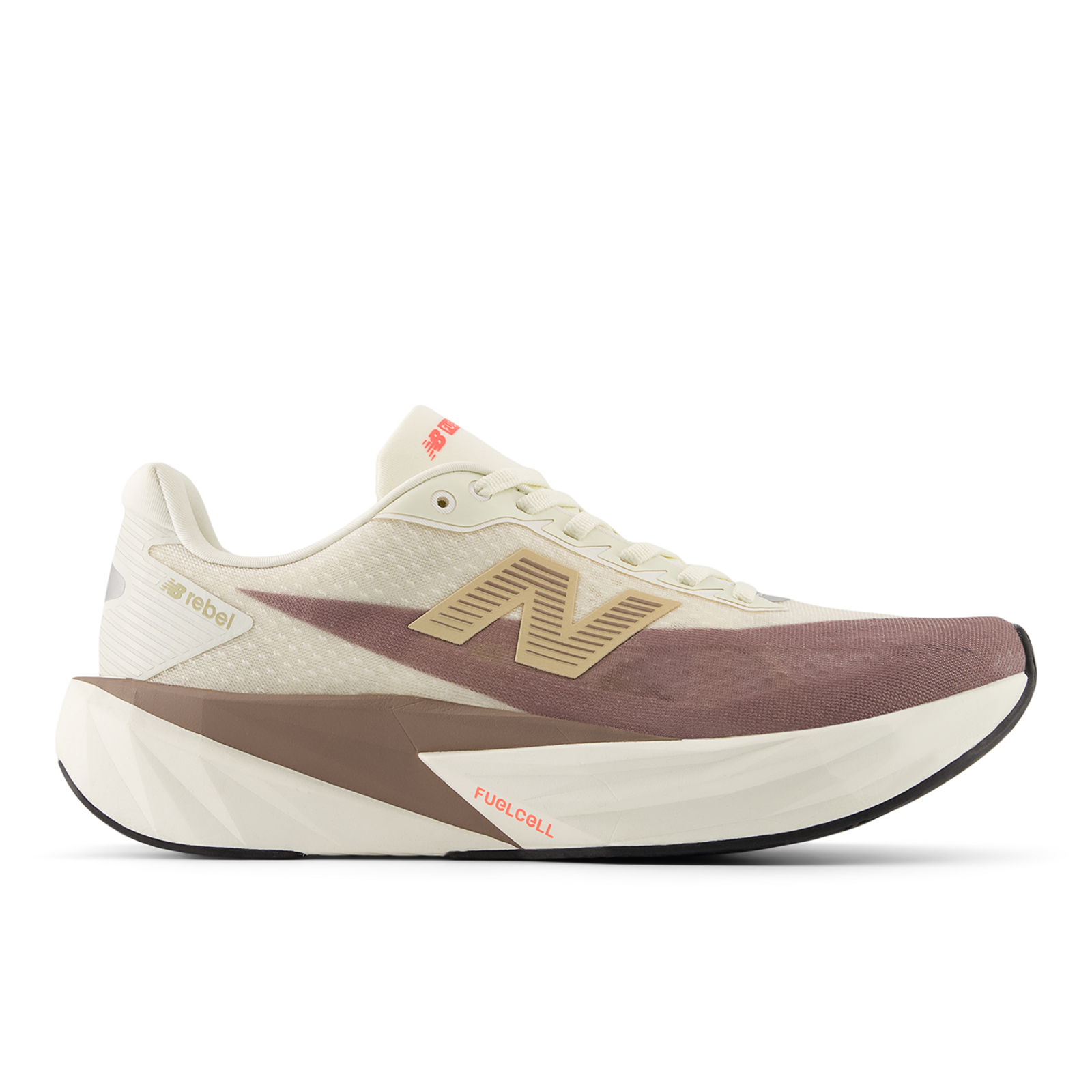 New Balance W Rebel v5 Laufschuhe Damen, beige, Grösse: 41