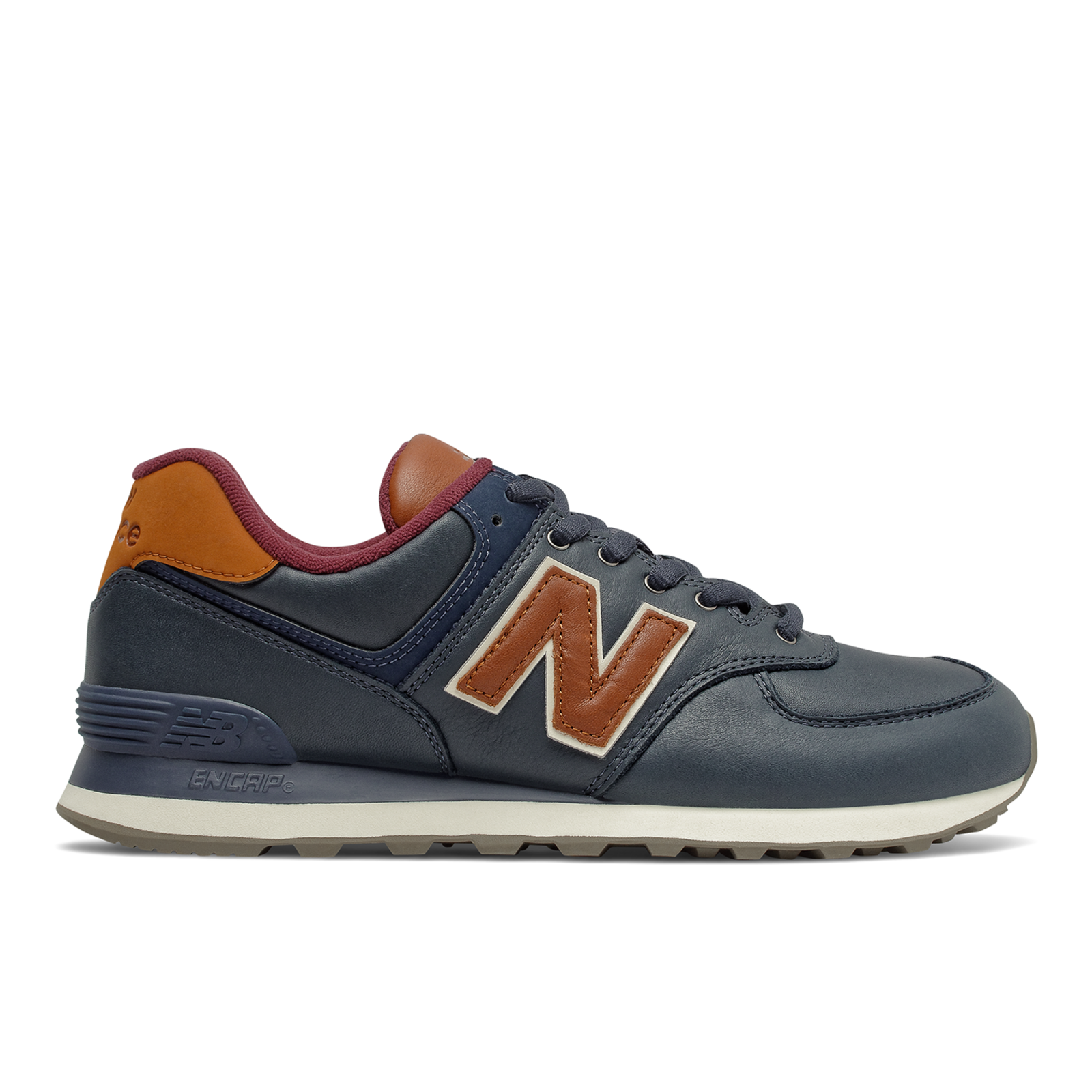 New Balance 574 Premium Pack Freizeitschuhe / Sneaker Herren, blau, Grösse: 43