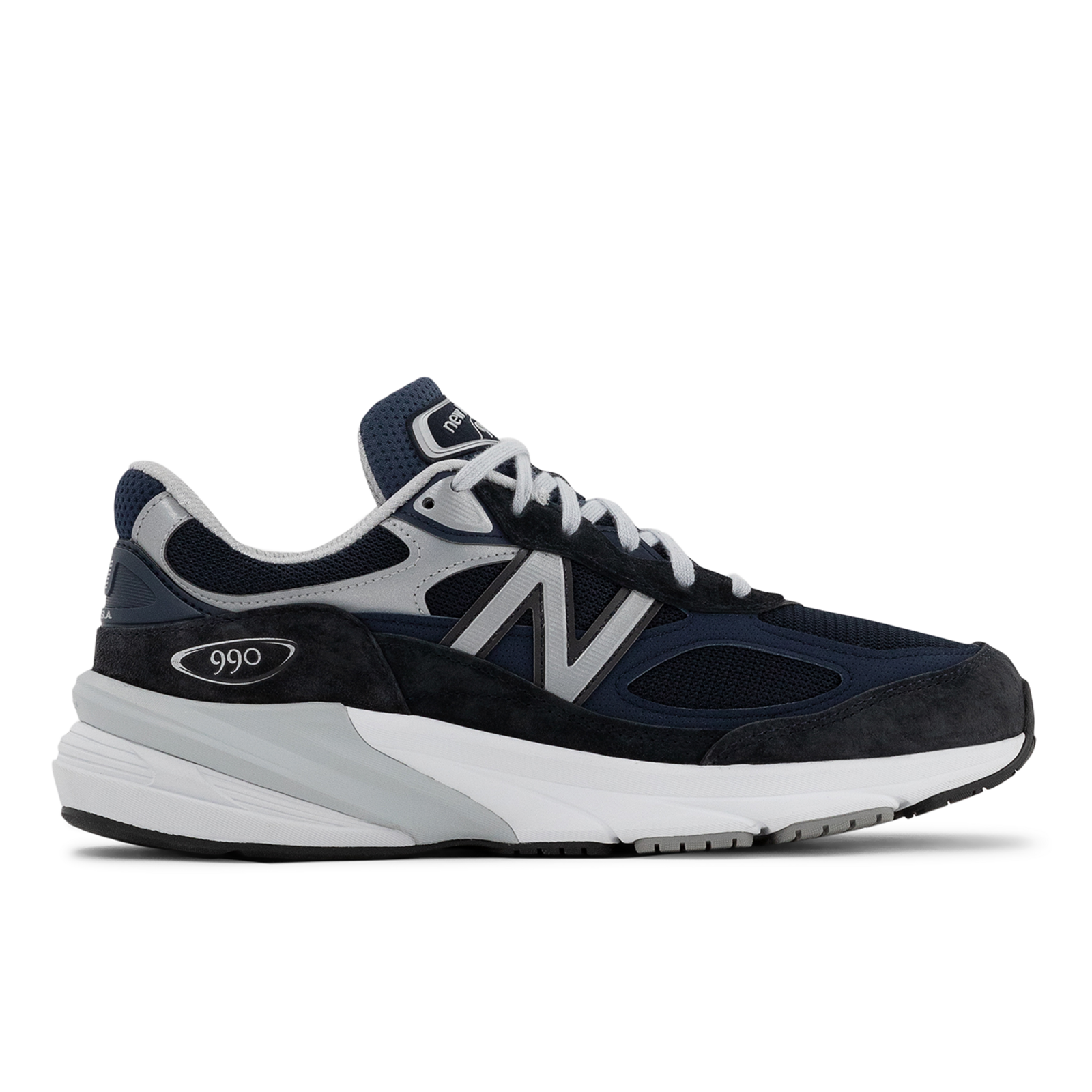 New Balance M Made in USA 990 v6 Core Freizeitschuhe / Sneaker Herren, schwarz, Grösse: 40