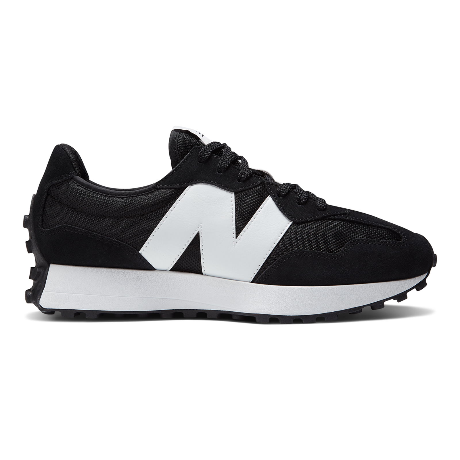New Balance 327 Core Freizeitschuhe / Sneaker Herren, schwarz, Grösse: 50